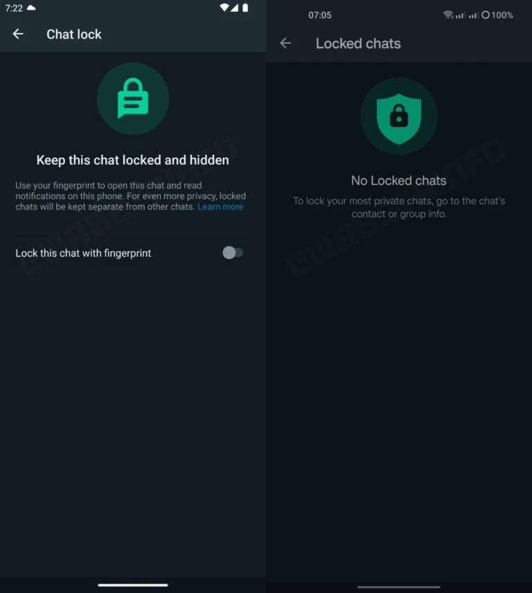 WABetainfo WhatsApp z funkcją biometrii