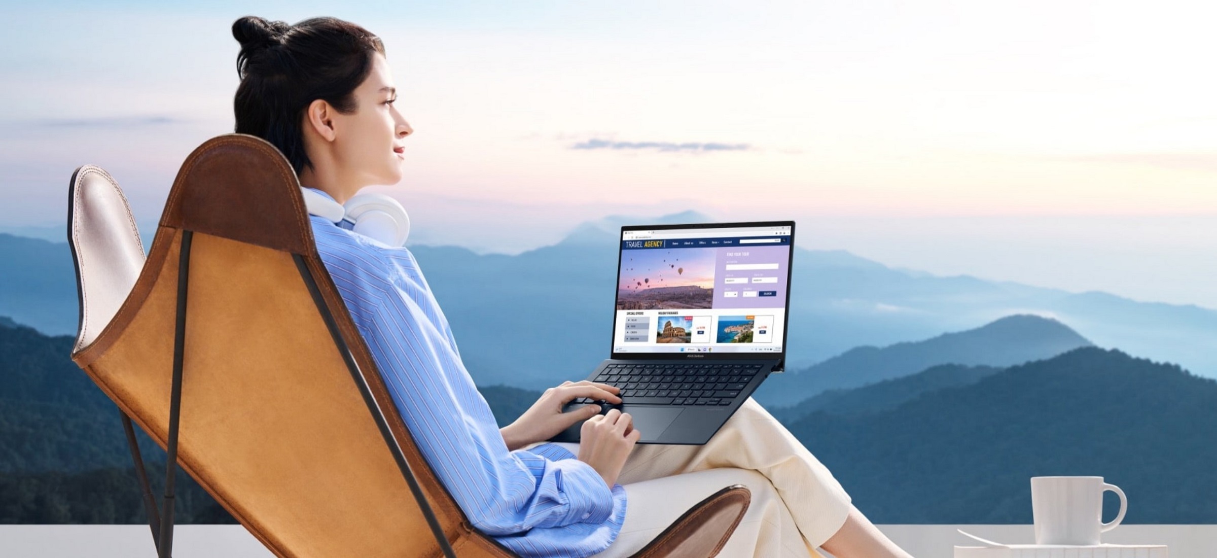 Nowy laptop Asusa ZenBook S 13 OLED - mały, ale wariat. Maluch z procesorem Intel Core i7