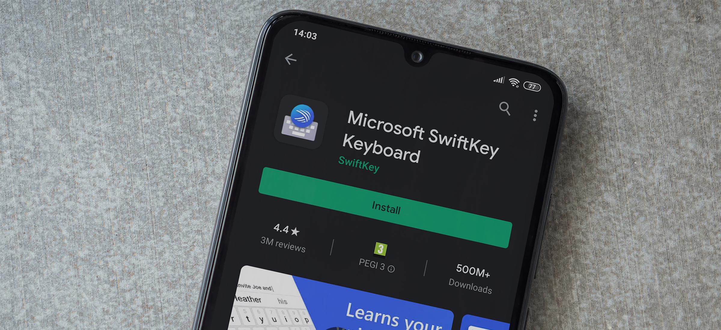 Kapitalna nowość w Swiftkey. Microsoft dodał sztuczną inteligencję do klawiatury