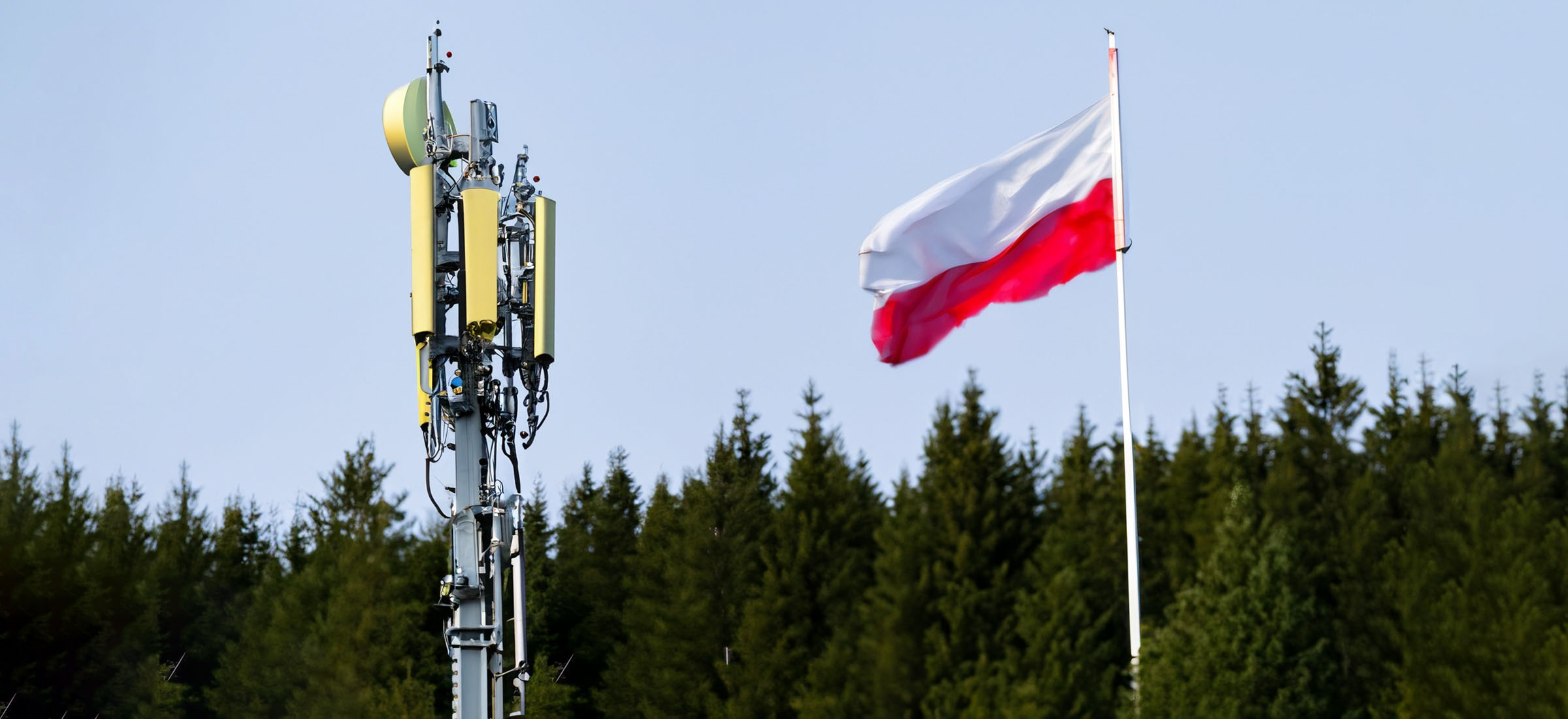 sieć 5G zasięg północ wschód