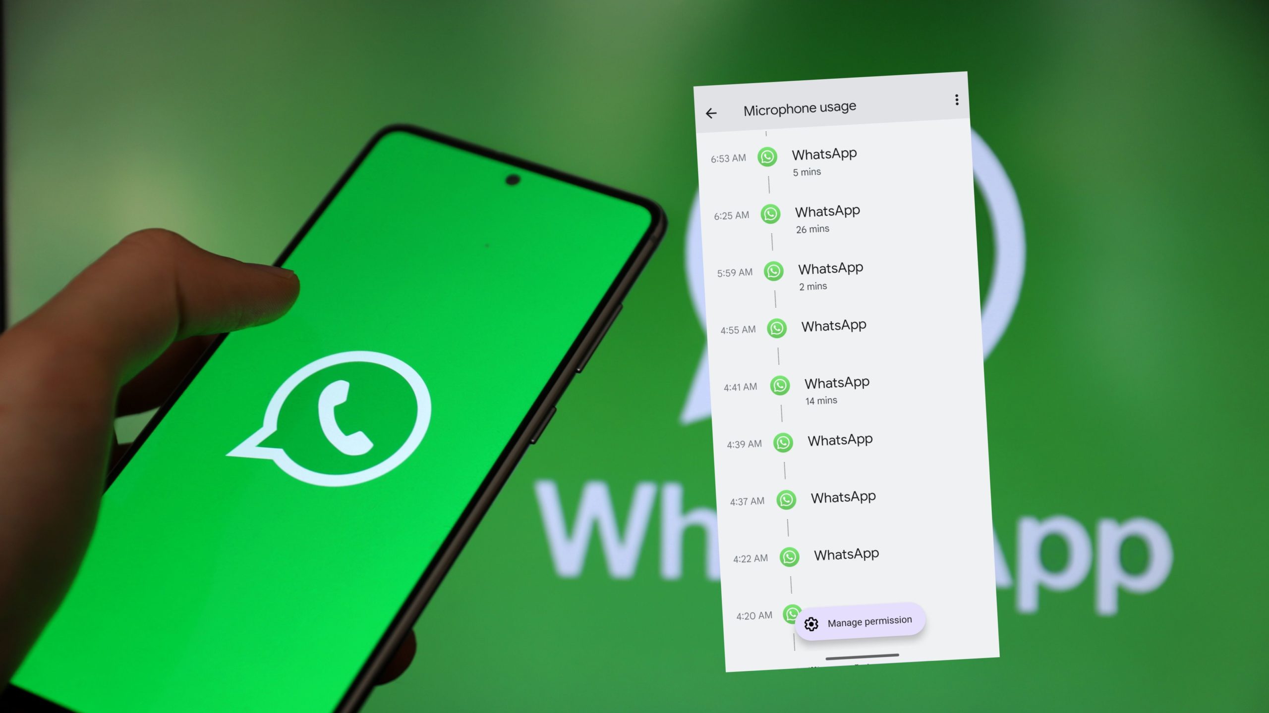 WhatsApp ma problem z mikrofonem