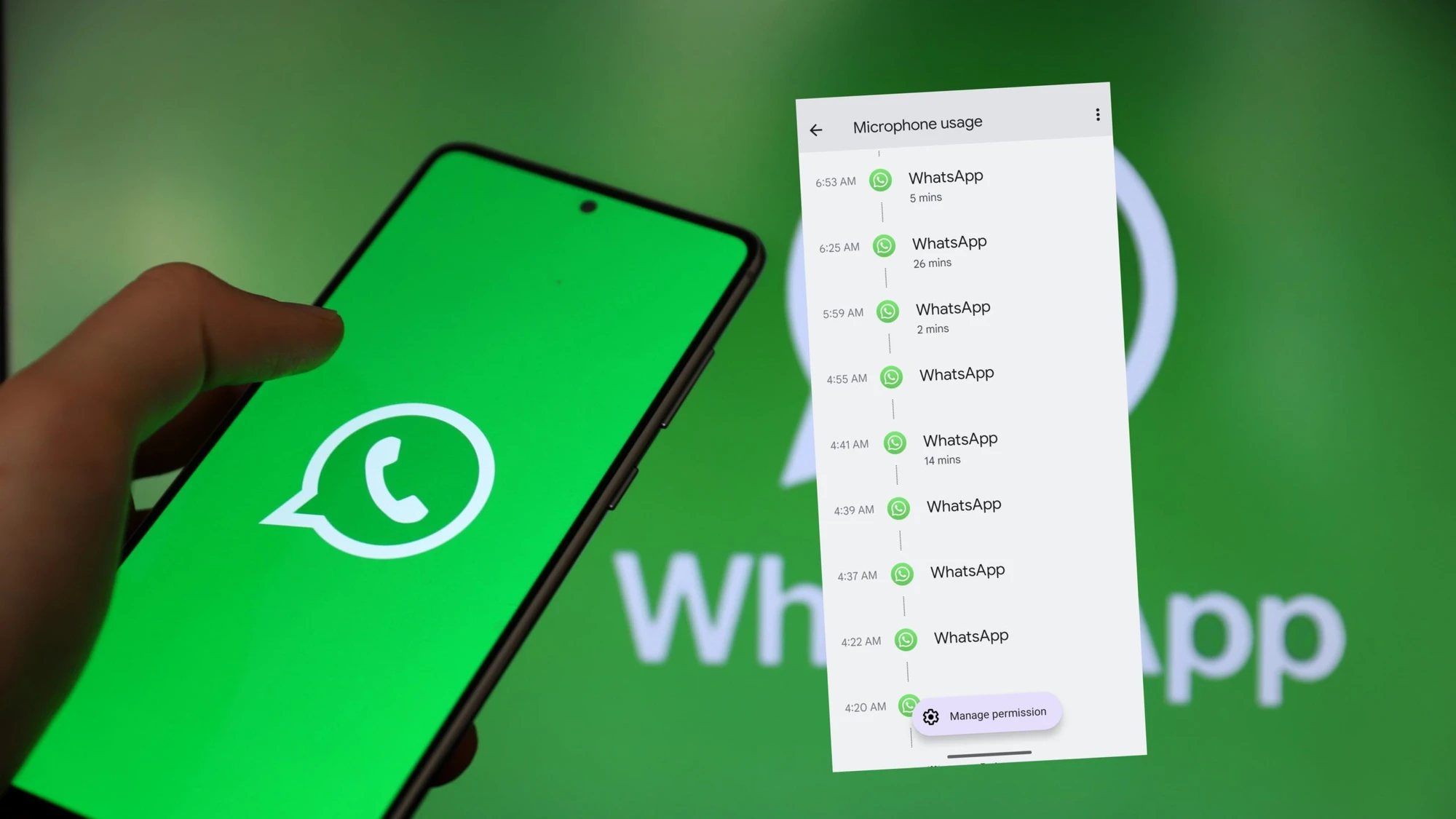 WhatsApp ma problem z mikrofonem