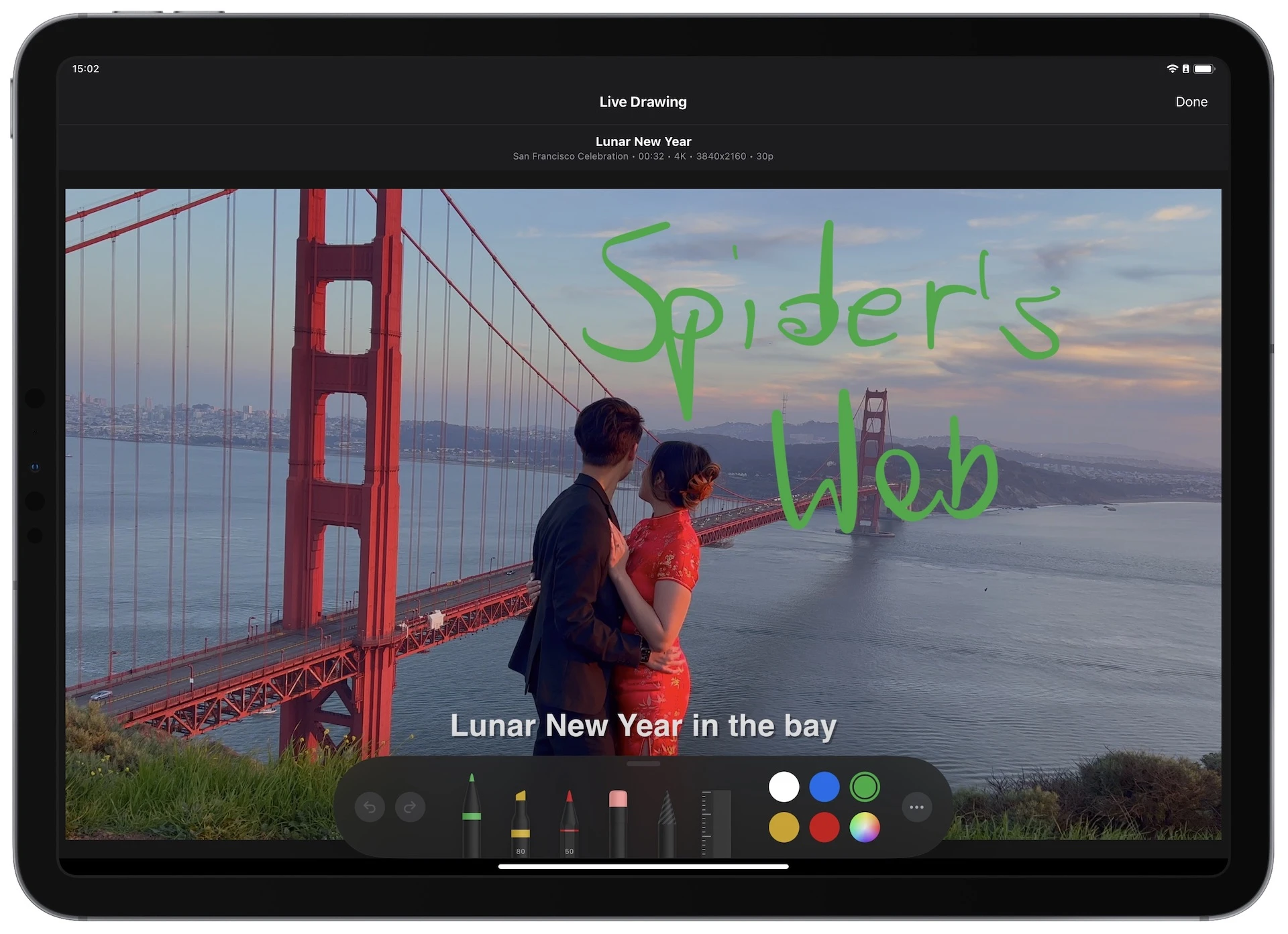 Final Cut Pro for iPad - rysowanie Apple Pencil 