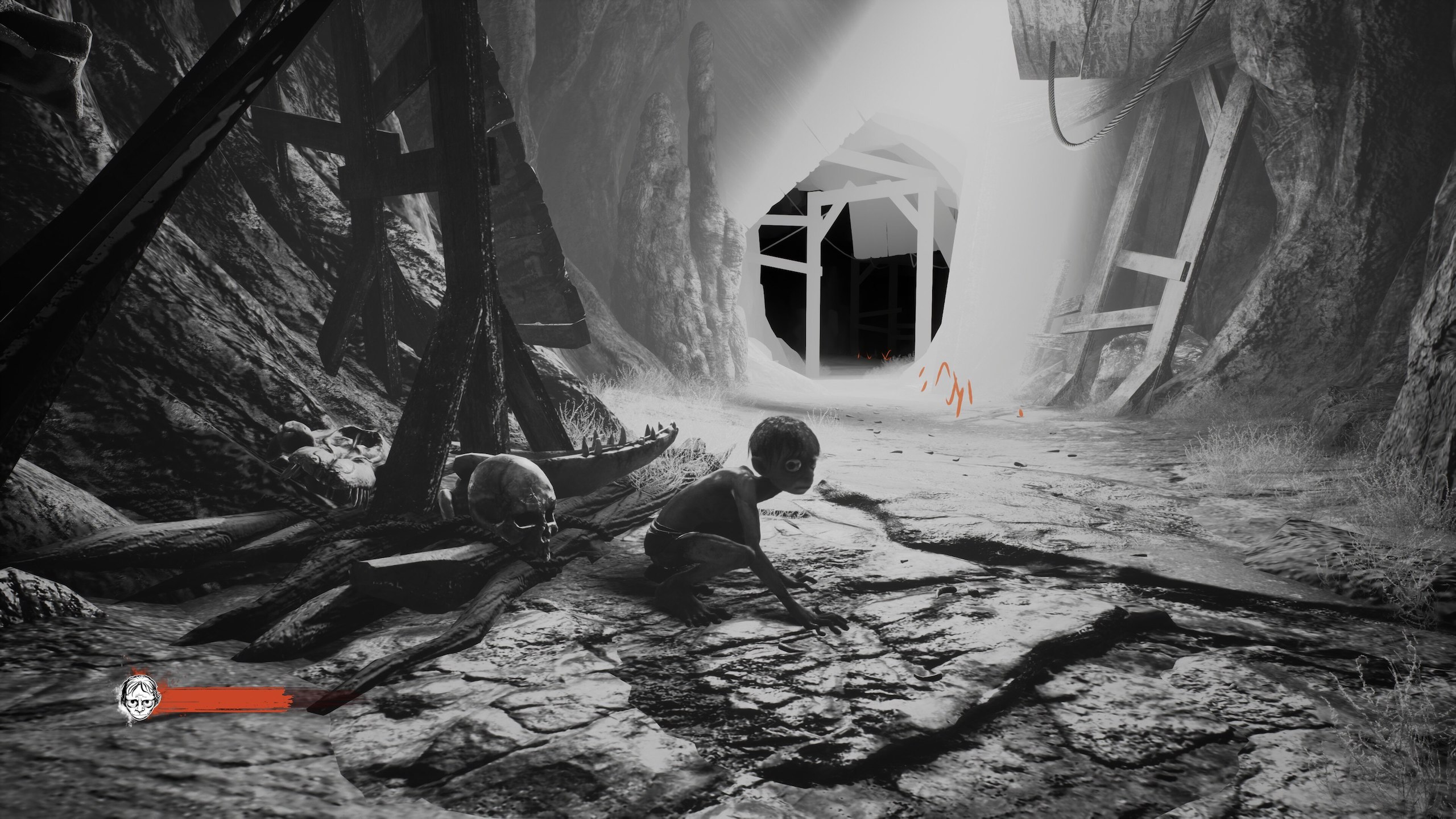 Gollum recenzja - zrzut ekranu, PC