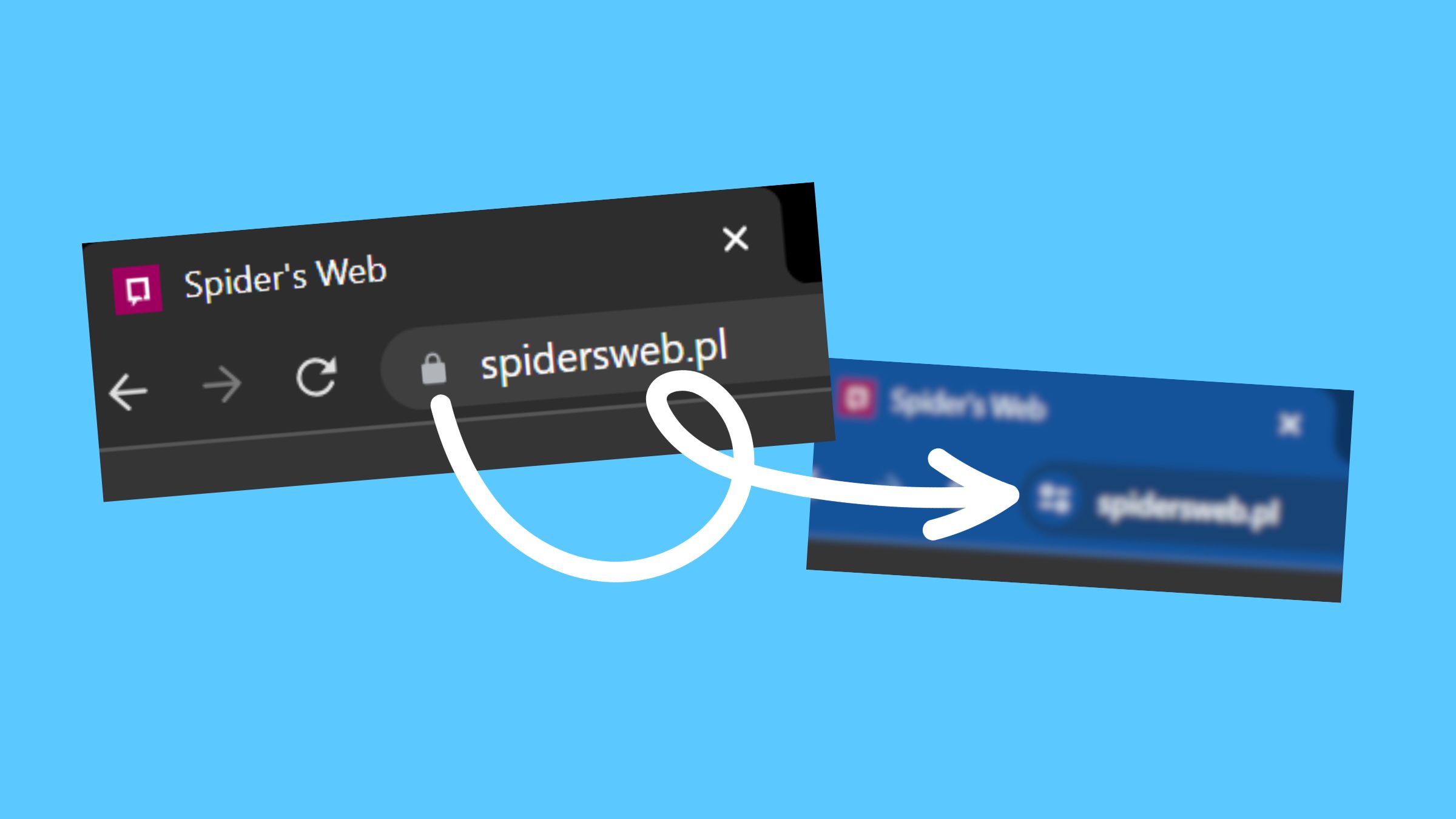 Nowa ikonka w Chrome. Zastąpi kłódkę, której nikt nie czaił. Nowa jest podobno czytelna