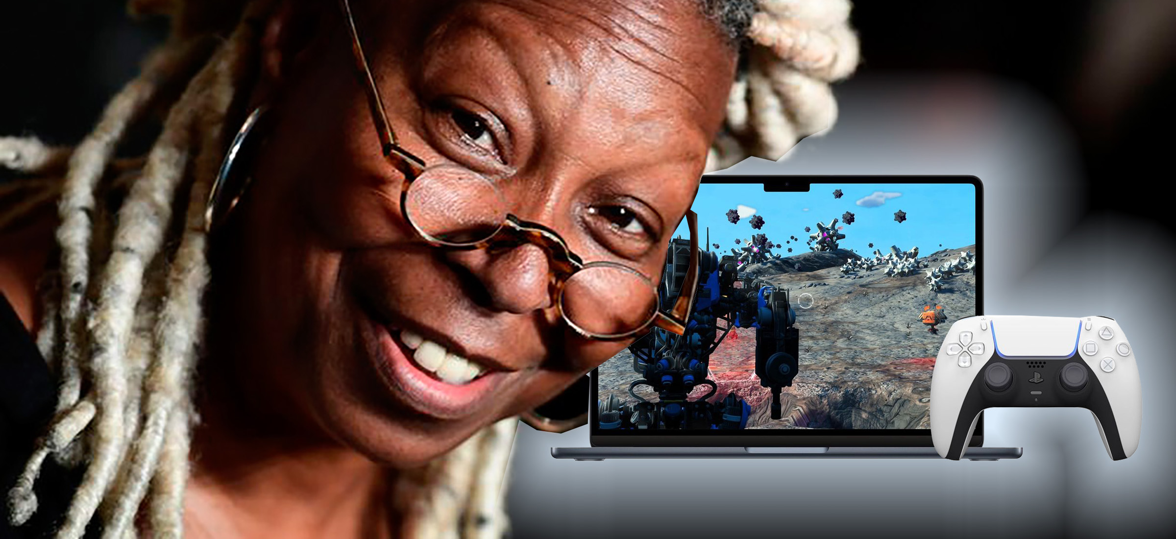 Whoopi Goldberg to najlepsze co przydarzyło się graniu na Maku