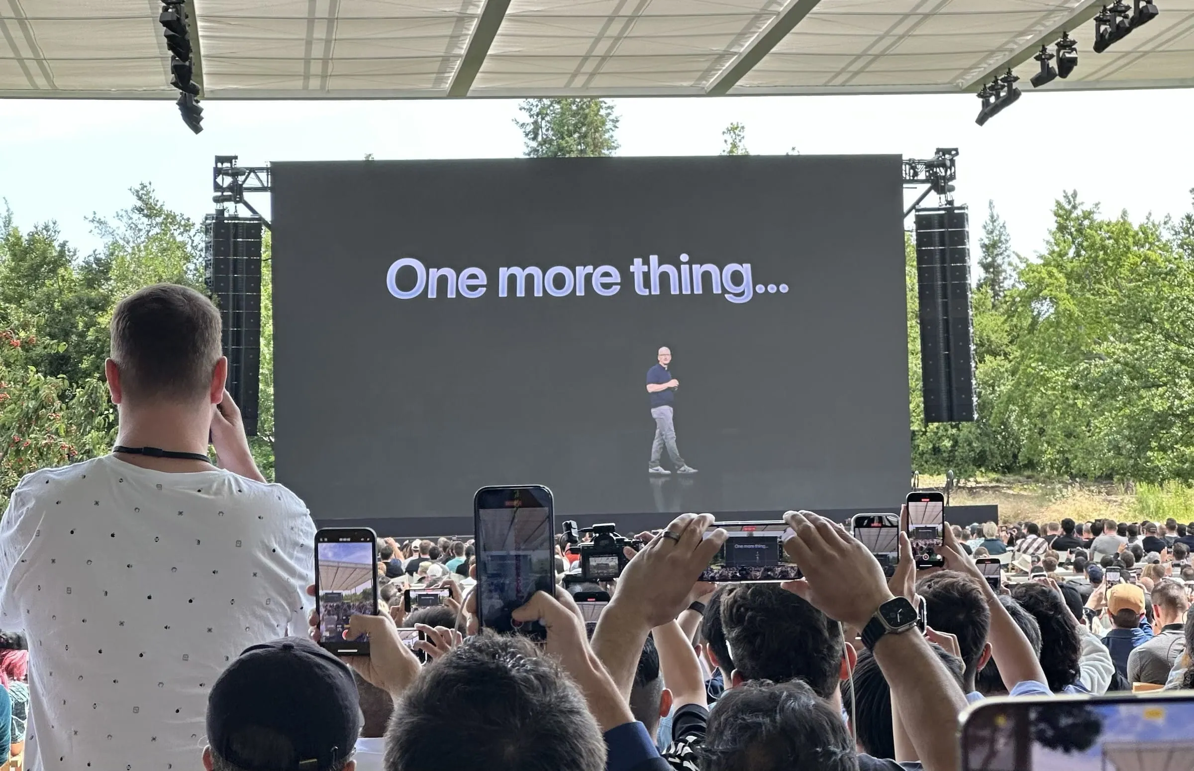WWDC 2023 Apple park relacja