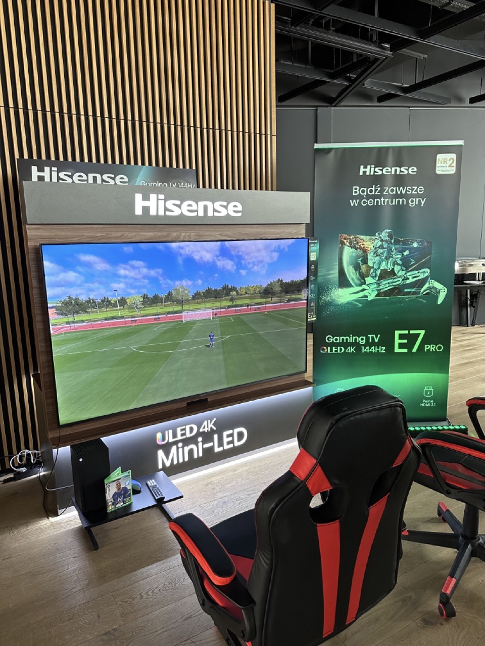 HiSense 2023 telewizory gaming 