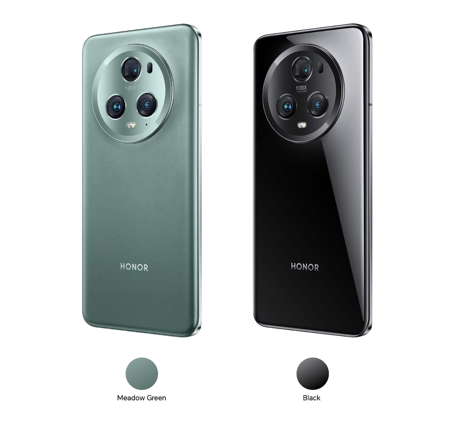 Honor Magic5 Pro - kolory (zielony, czarny)