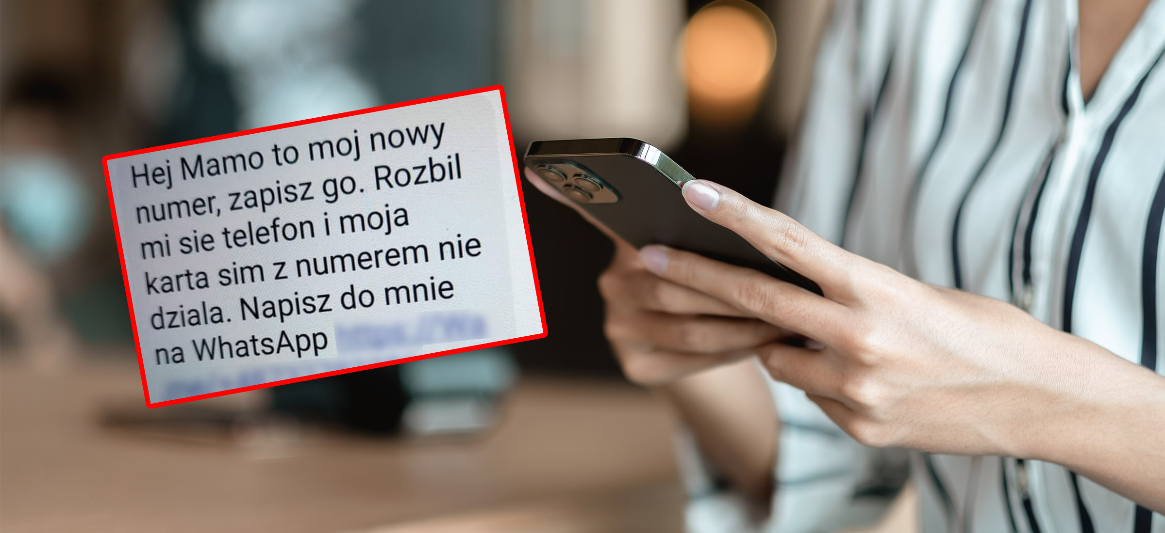 Rodzicu, uważaj. To nie syn pisze do ciebie SMS-a