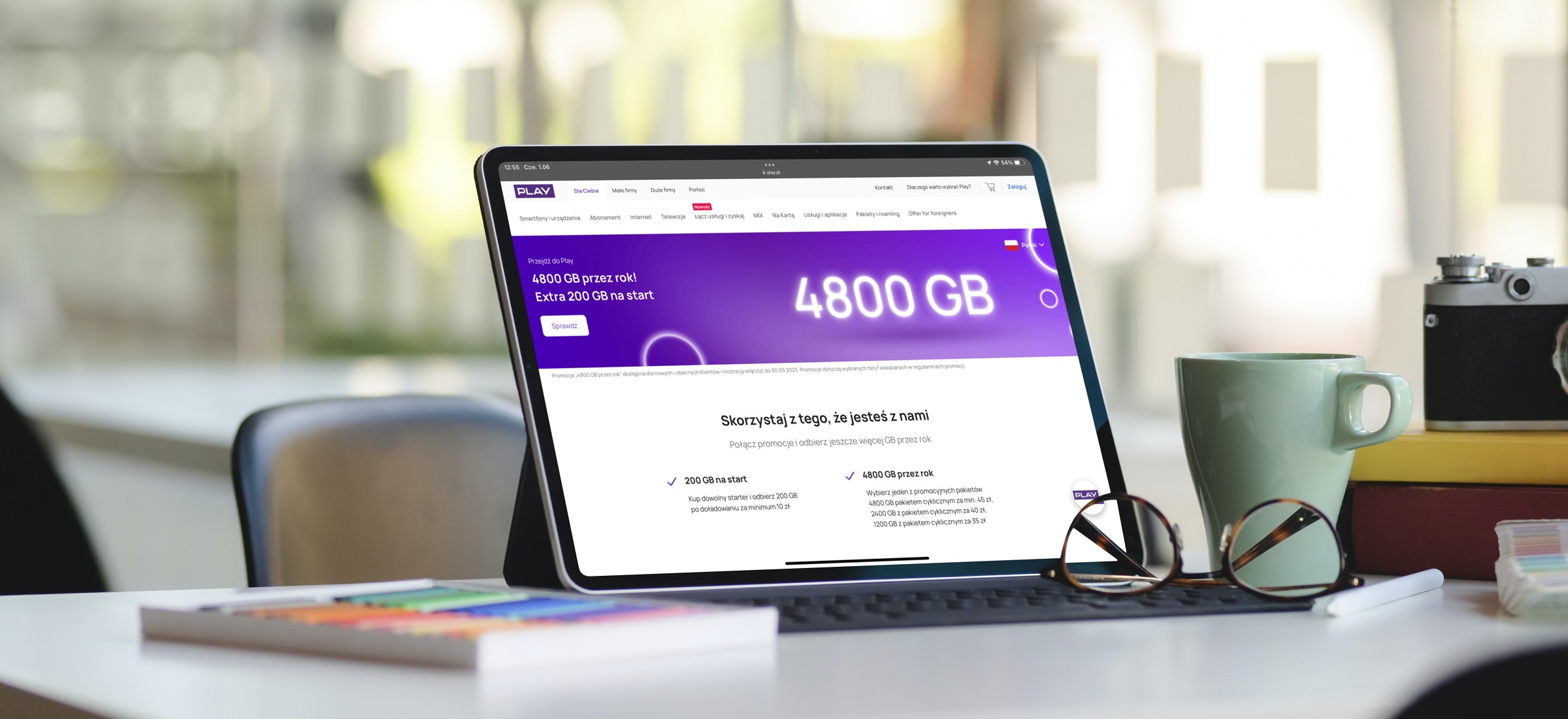 Jesteś w Play na kartę? To czeka na ciebie nawet 4800 GB przez rok