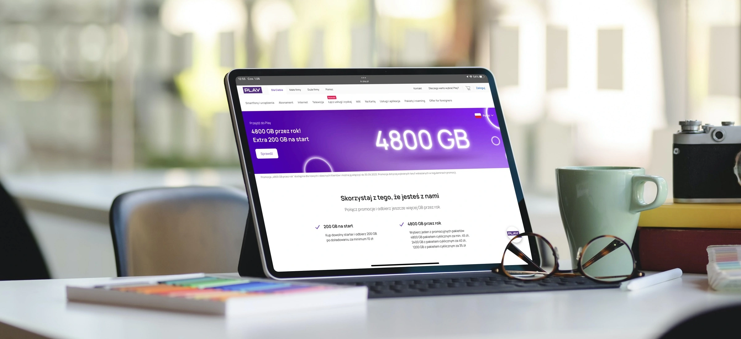 Jesteś w Play na kartę? To czeka na ciebie nawet 4800 GB przez rok