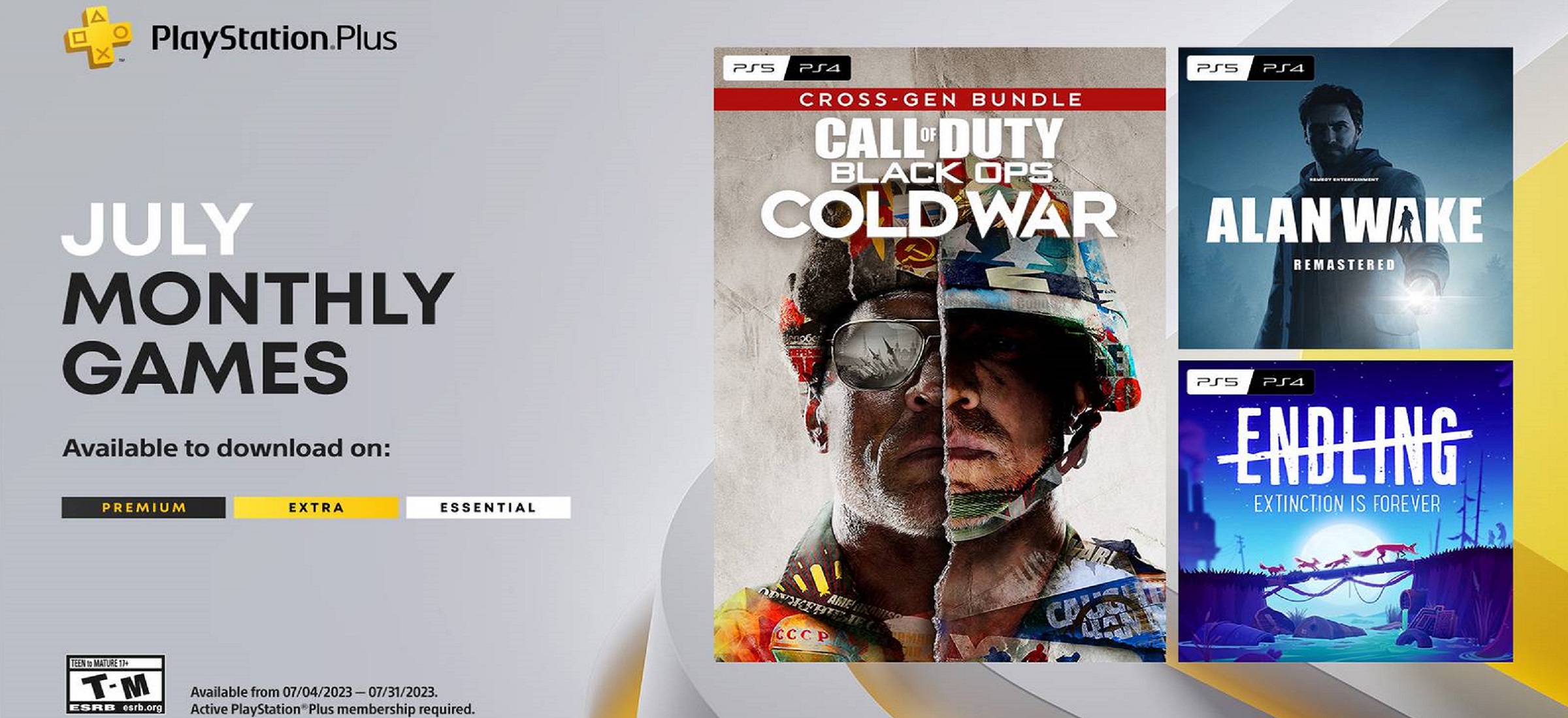 Oto darmowe gry w PS Plus na lipiec. Trzy mocne tytuły