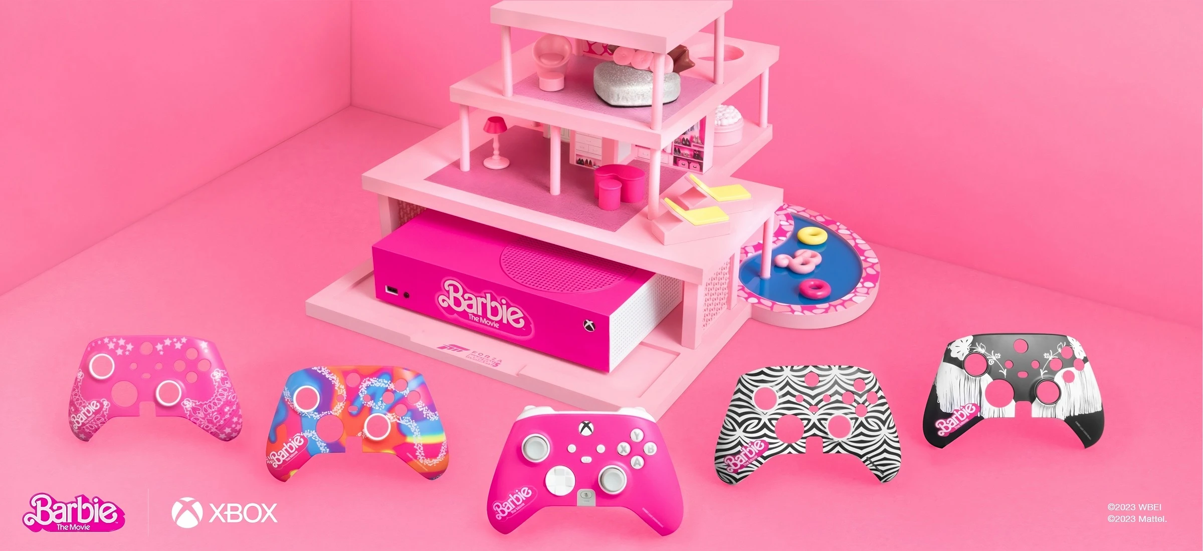 Xbox Series S w wersji Barbie