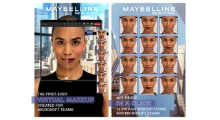 Teams dodaje funkcję makijażu. Pracował nad nią z Maybelline