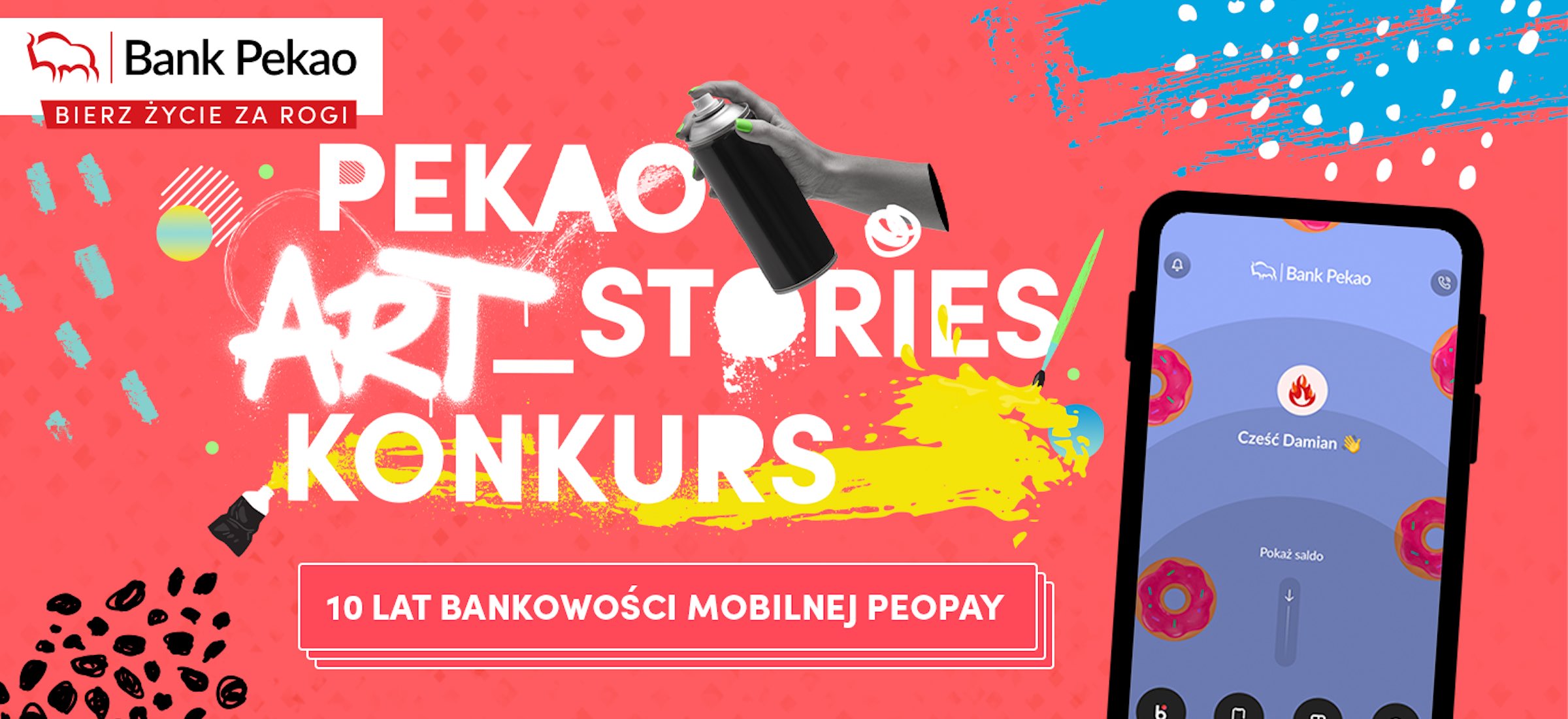 Prześlij swoje dzieło i wygraj 20 tys. zł. Bank Pekao organizuje konkurs artystyczny