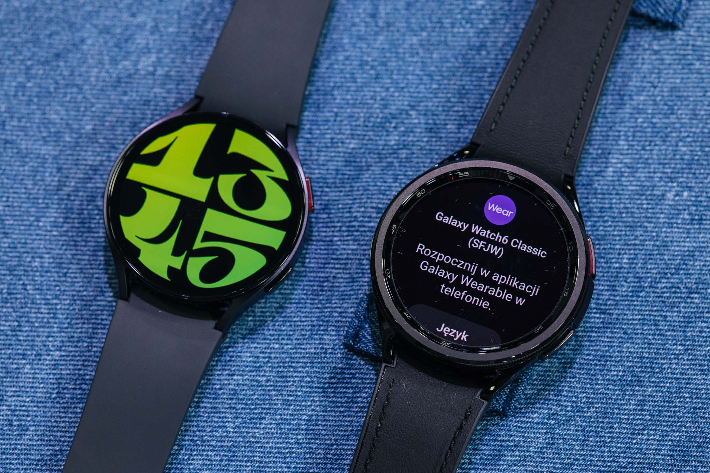 Samsung Galaxy Watch 6 i Samsung Galaxy Watch 6 Classic, fot. Krzysztof Basel.