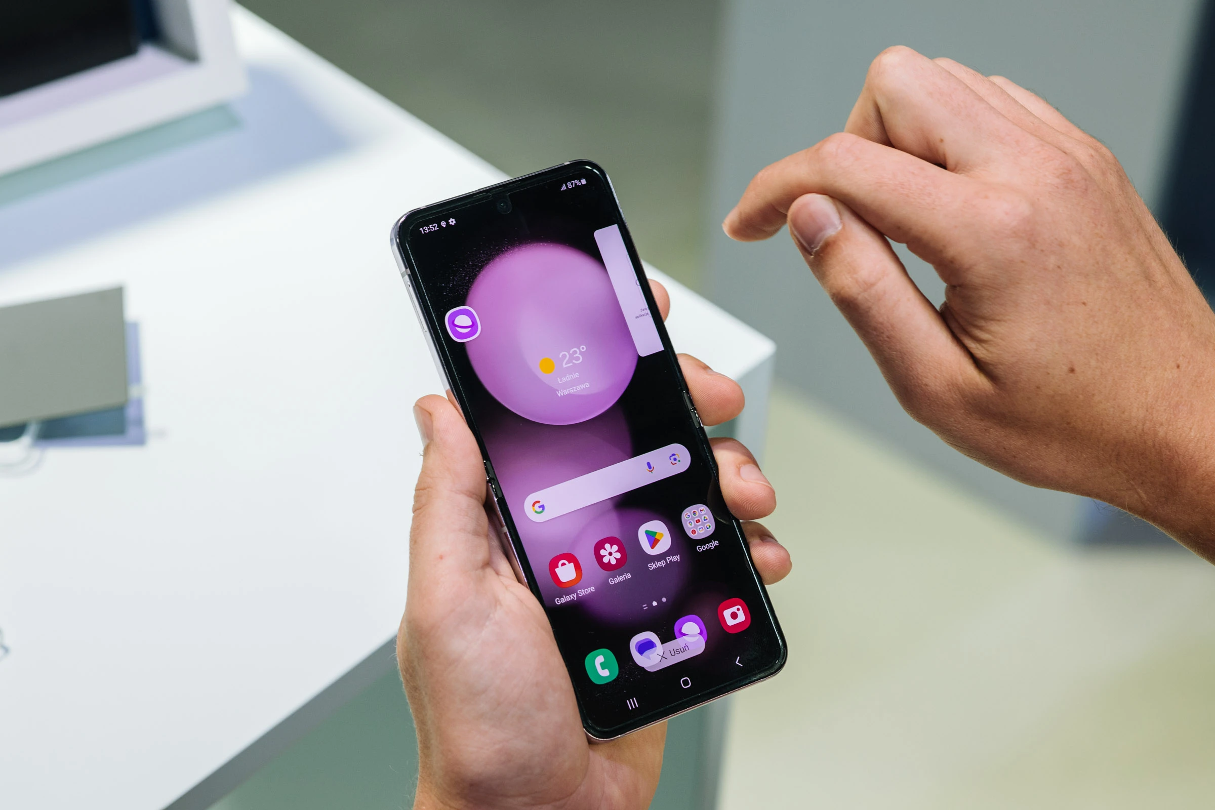 Samsung Galaxy Z Flip 5, fot. Krzysztof Basel 