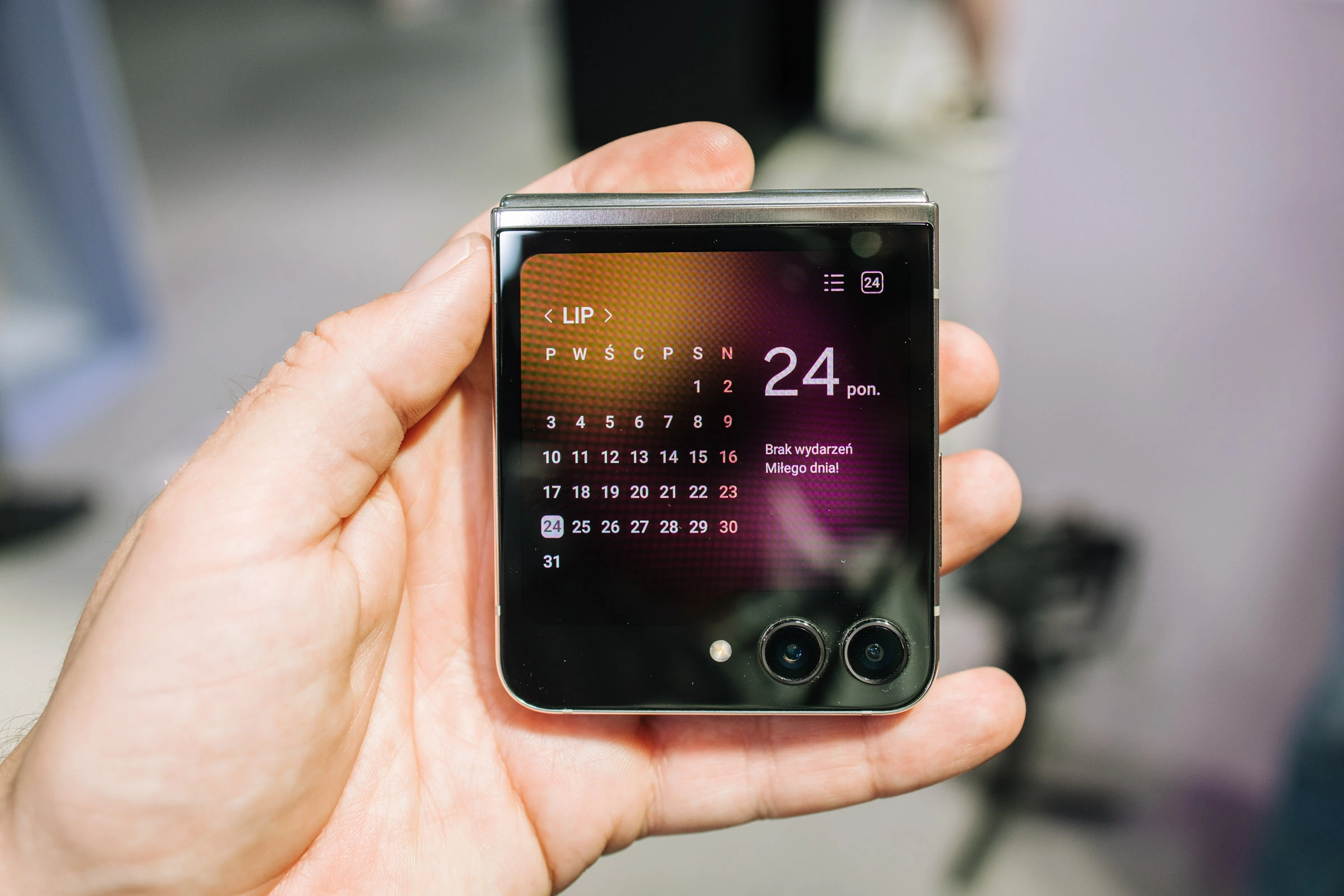 Samsung Galaxy Z Flip 5, fot. Krzysztof Basel.
