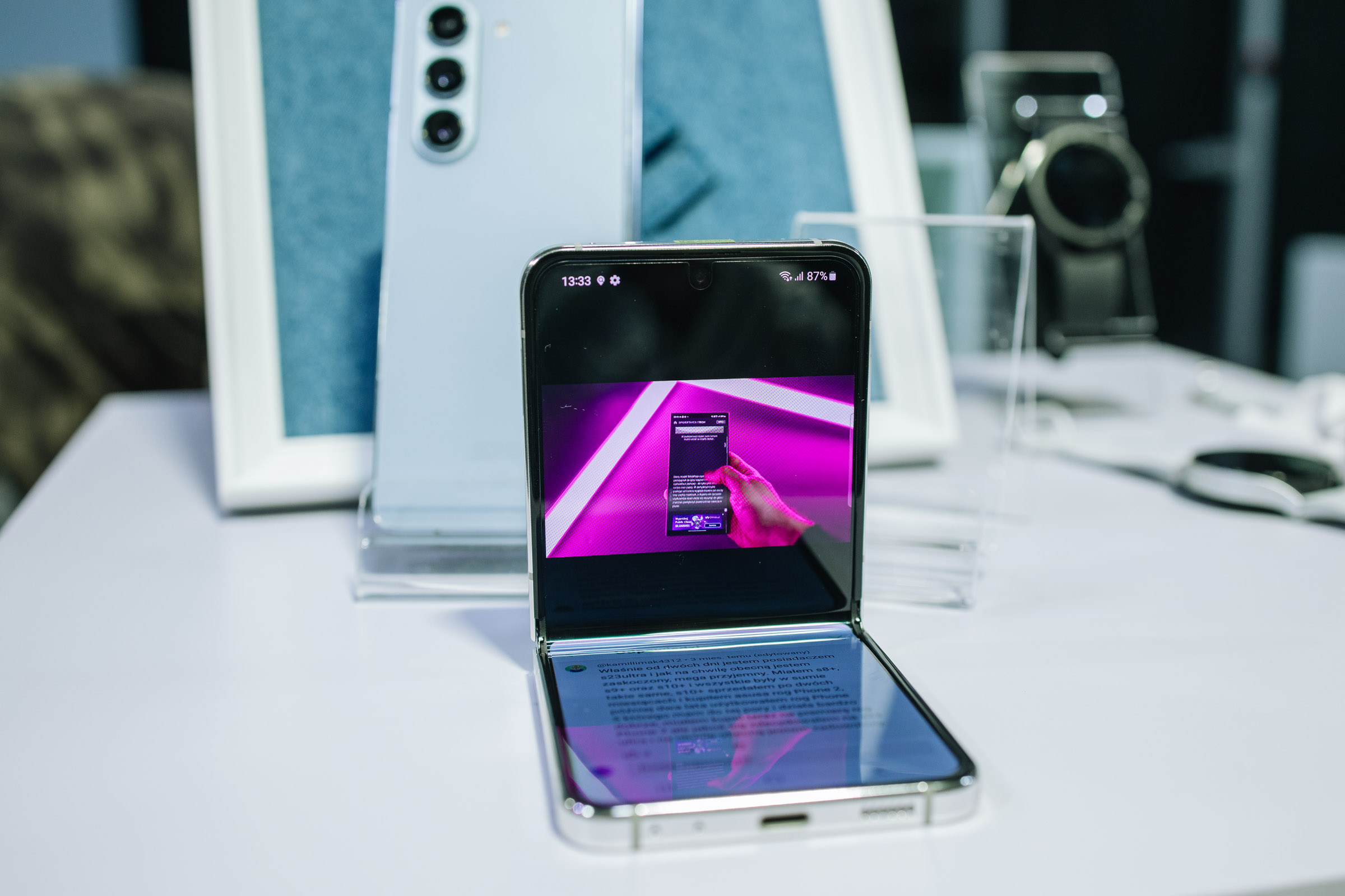 Samsung Galaxy Z Flip 5, fot. Krzysztof Basel.