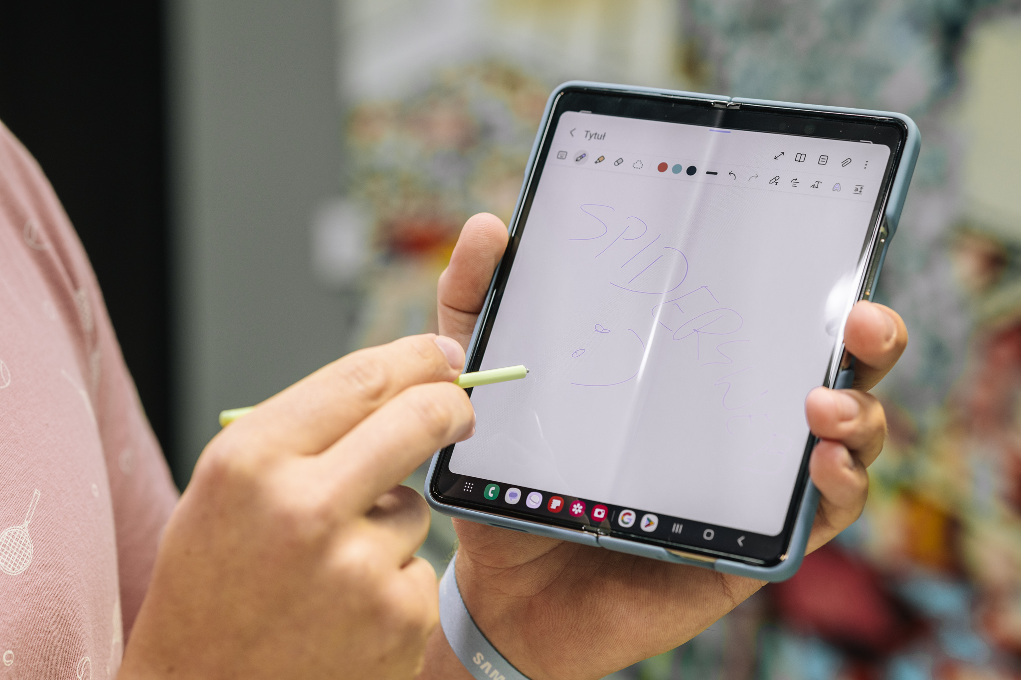 Samsung Galaxy Z Fold 5, fot. Krzysztof Basel.
