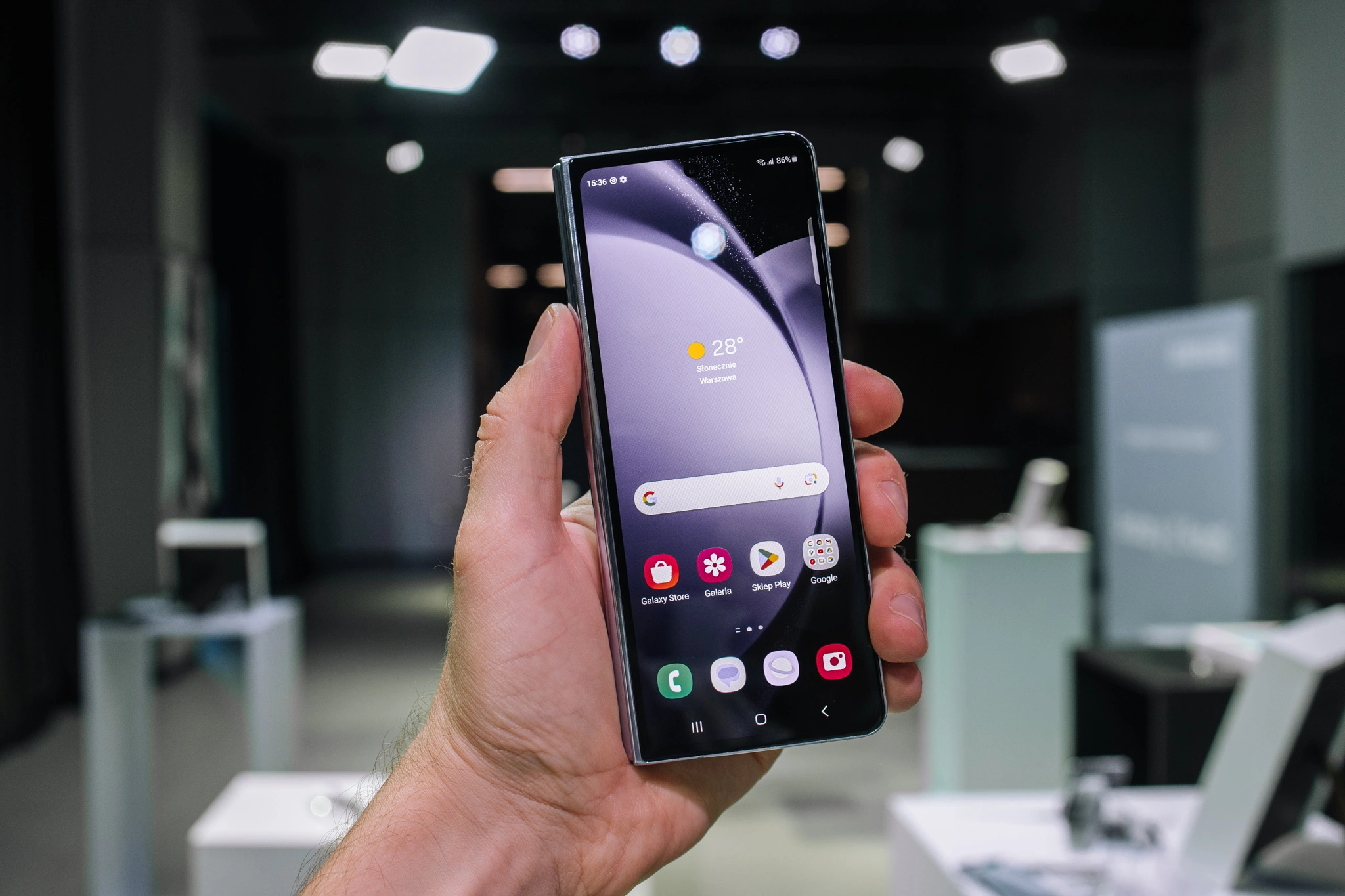Samsung Galaxy Z Fold 5, fot. Krzysztof Basel.