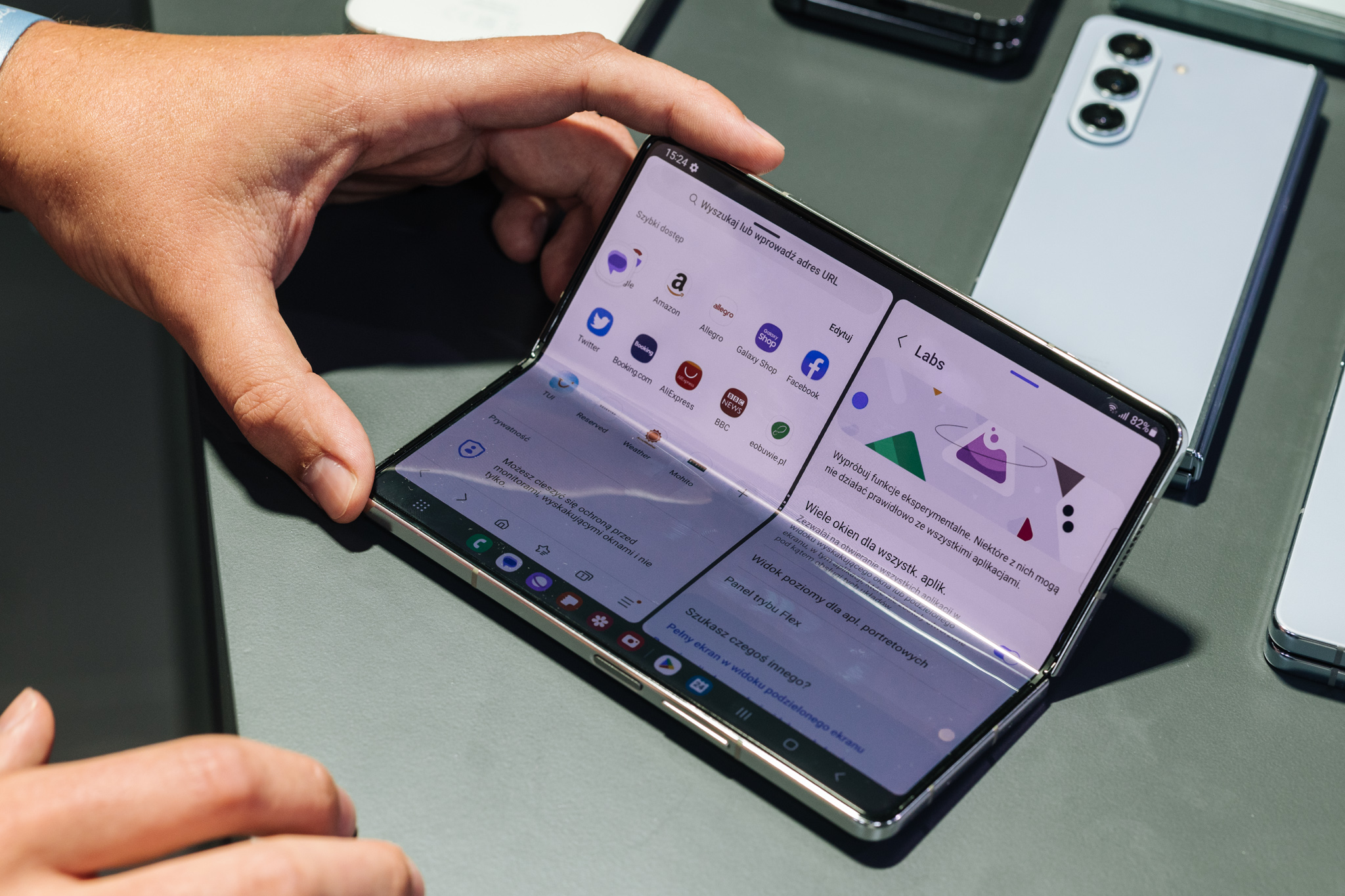 Samsung Galaxy Z Fold 5, fot. Krzysztof Basel.