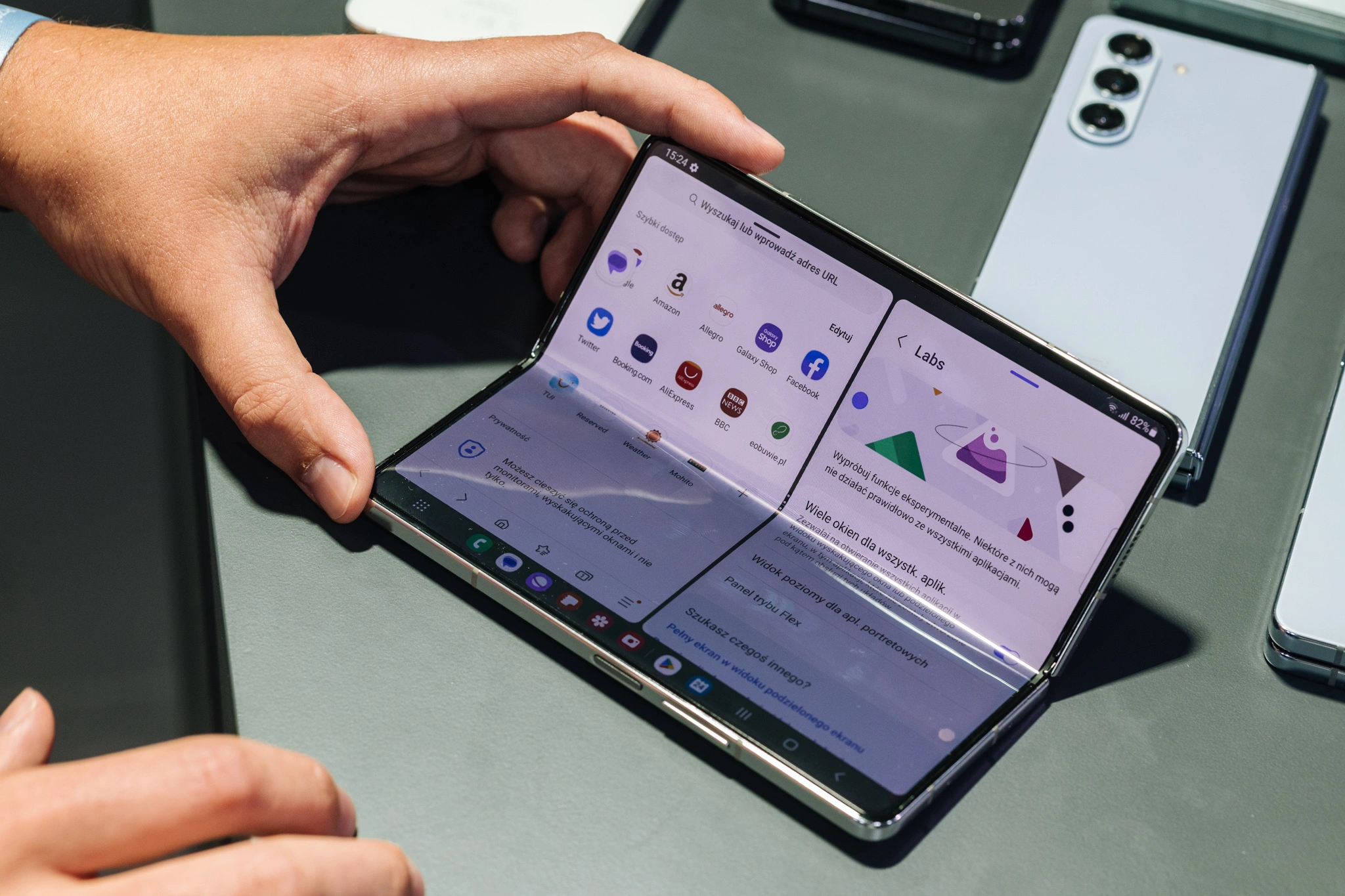 Samsung Galaxy Z Fold 5, fot. Krzysztof Basel.