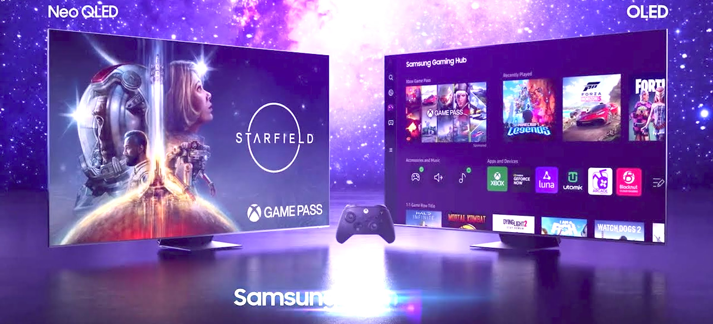 Starfield bezpośrednio na TV, nie trzeba Xboksa ani gry. Samsung obchodzi system