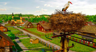 Polska wieś w Farming Simulator 22. Zwiedzam sielską Zielonkę