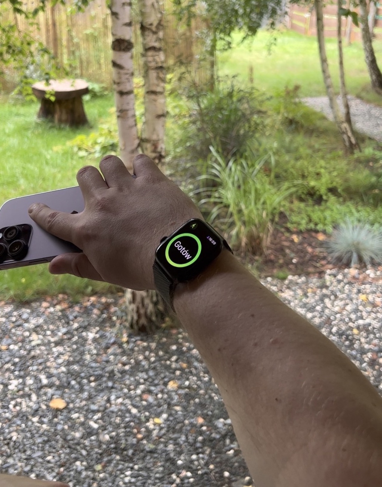 plus wakacje trening smartwatch