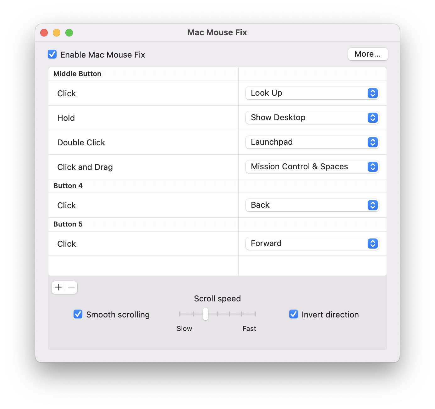 Mac Mouse Fix - aplikacja na macOS do konfiguracji myszy class="wp-image-4033364"