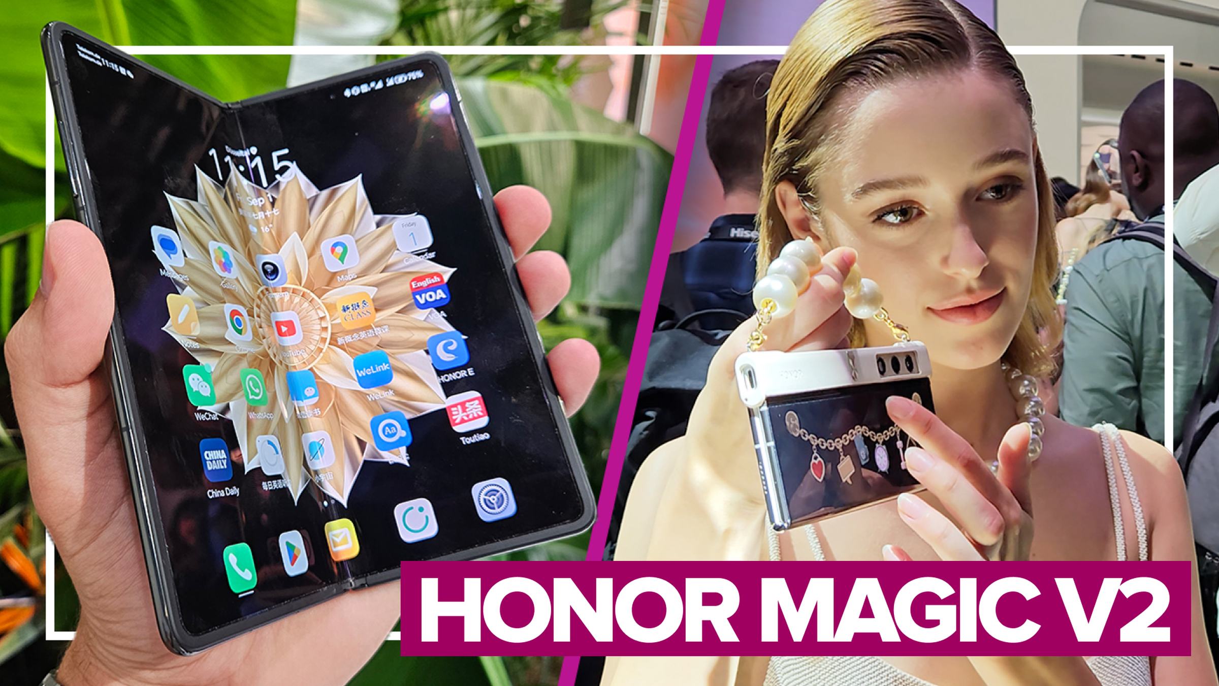 Telefon-torebka i składak lepszy od Samsunga? Premiera Honor Magic V2