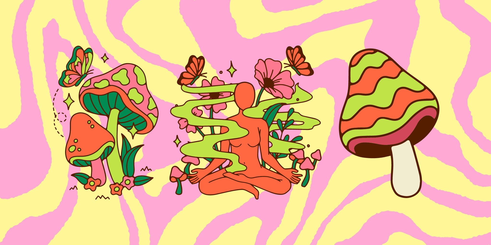Psychodeliki: ayahuasca, grzyby psylocybinowe, LSD, meskalina
