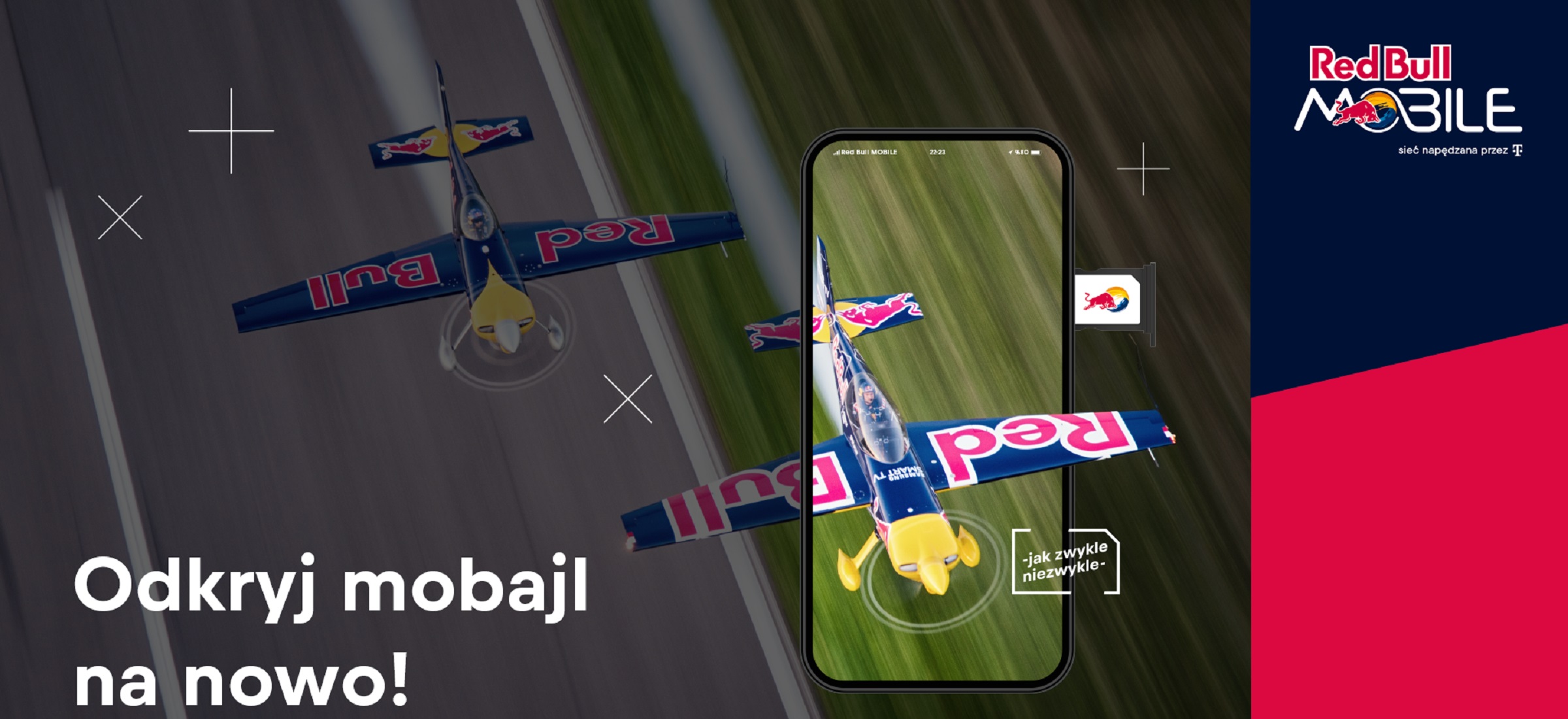 Red Bull Mobile jest teraz w T-Mobile i pokazał promocje na start. Uwaga, są dobre