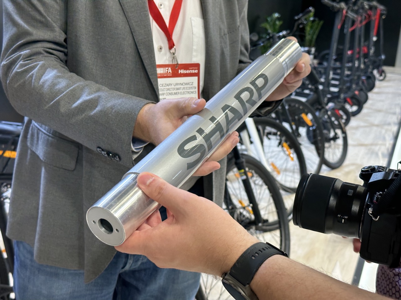 sharp ifa 2023 7 e-rower milano