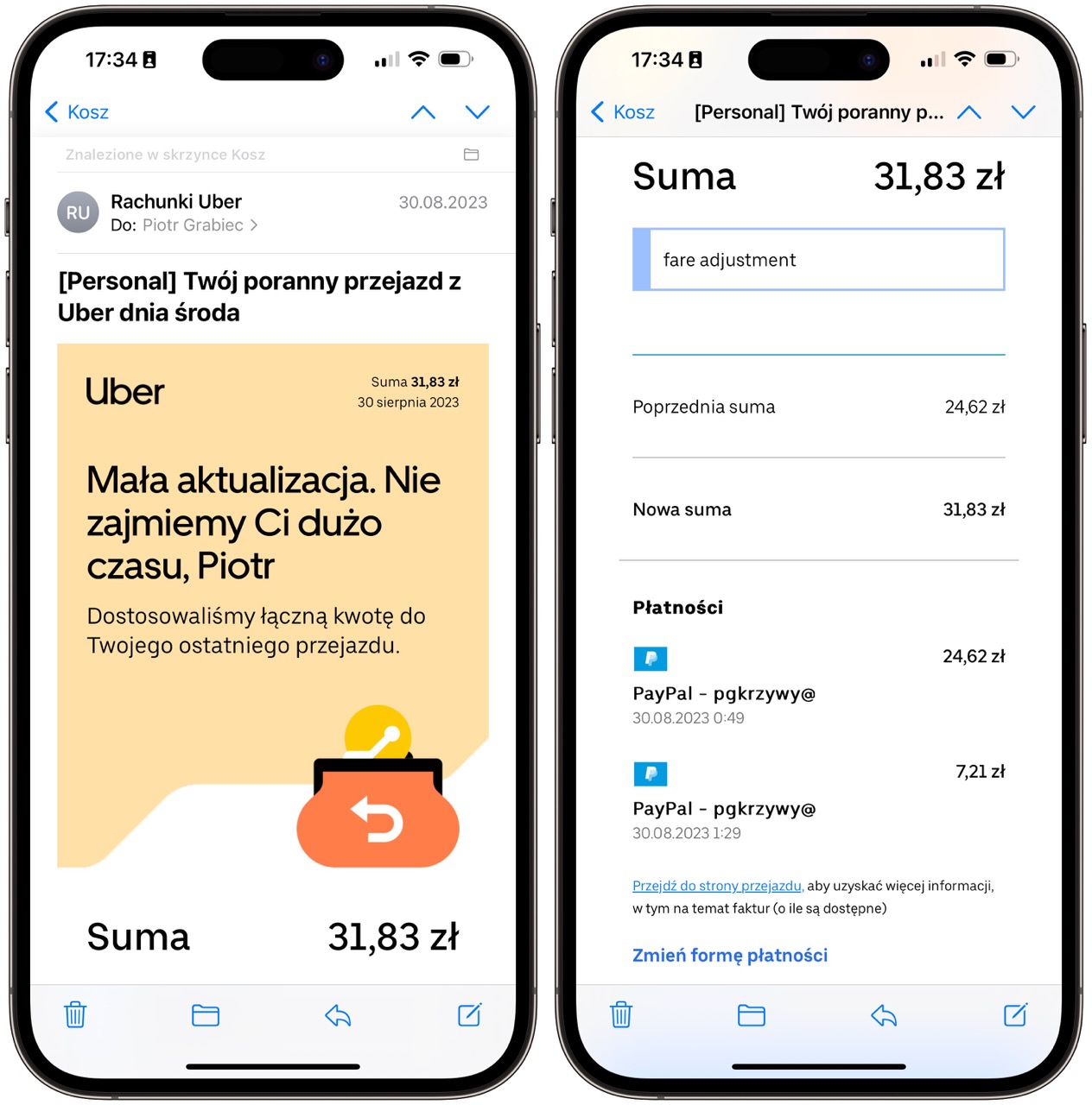 uber aktualizacja ceny po kursie rachunek class="wp-image-4027556" 