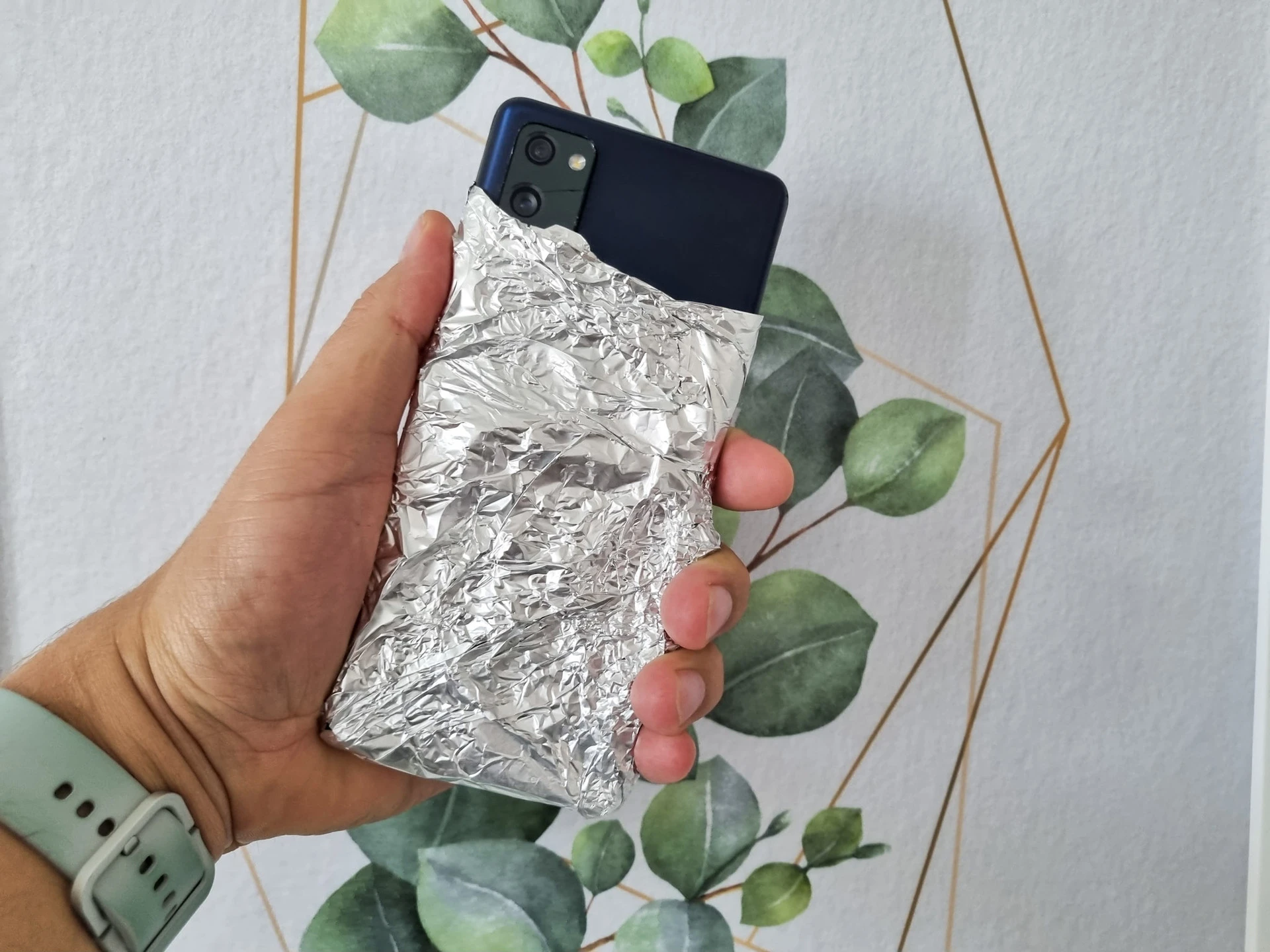 samsung galaxy s20 fe w folii aluminiowej