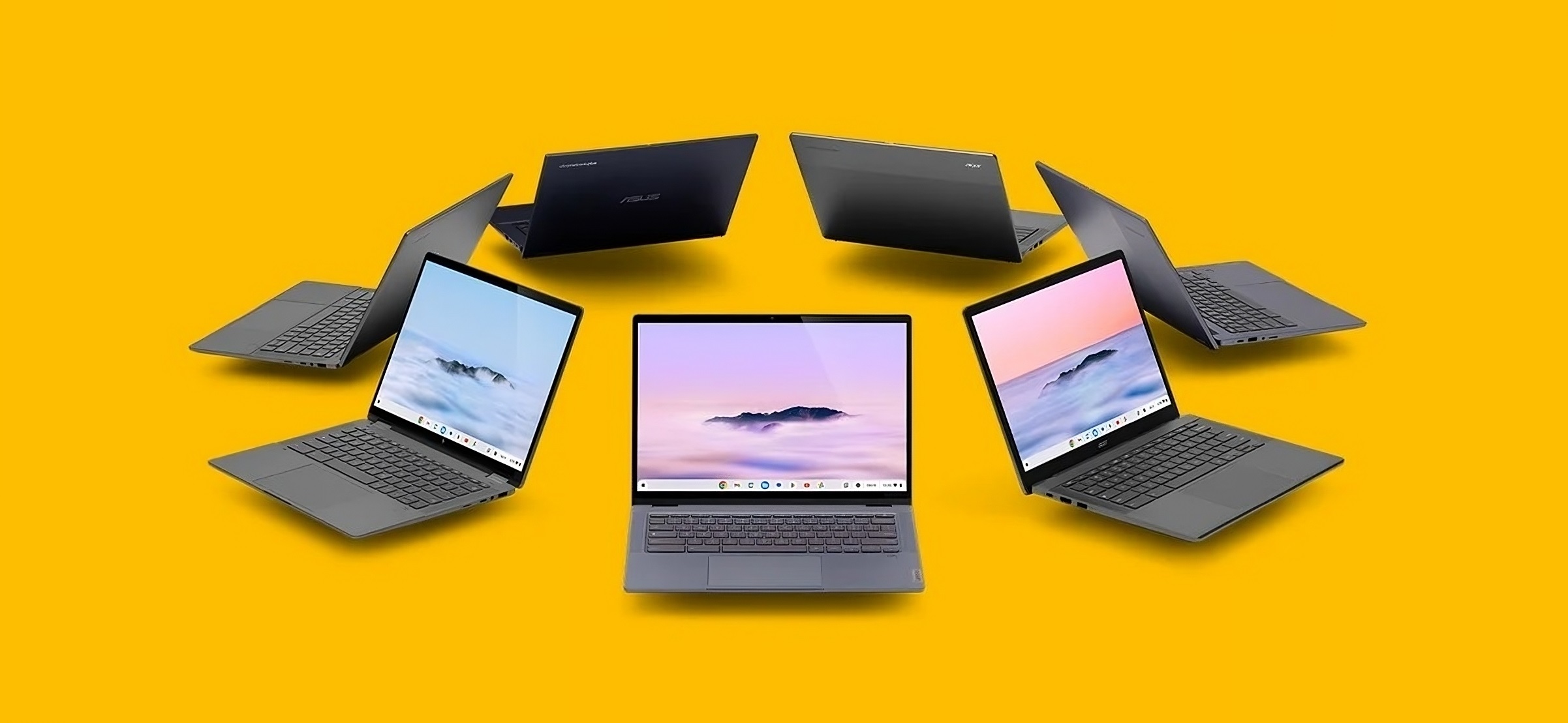 Oto laptopy Chromebook Plus. Szukaj sprzętów z tym oznaczeniem