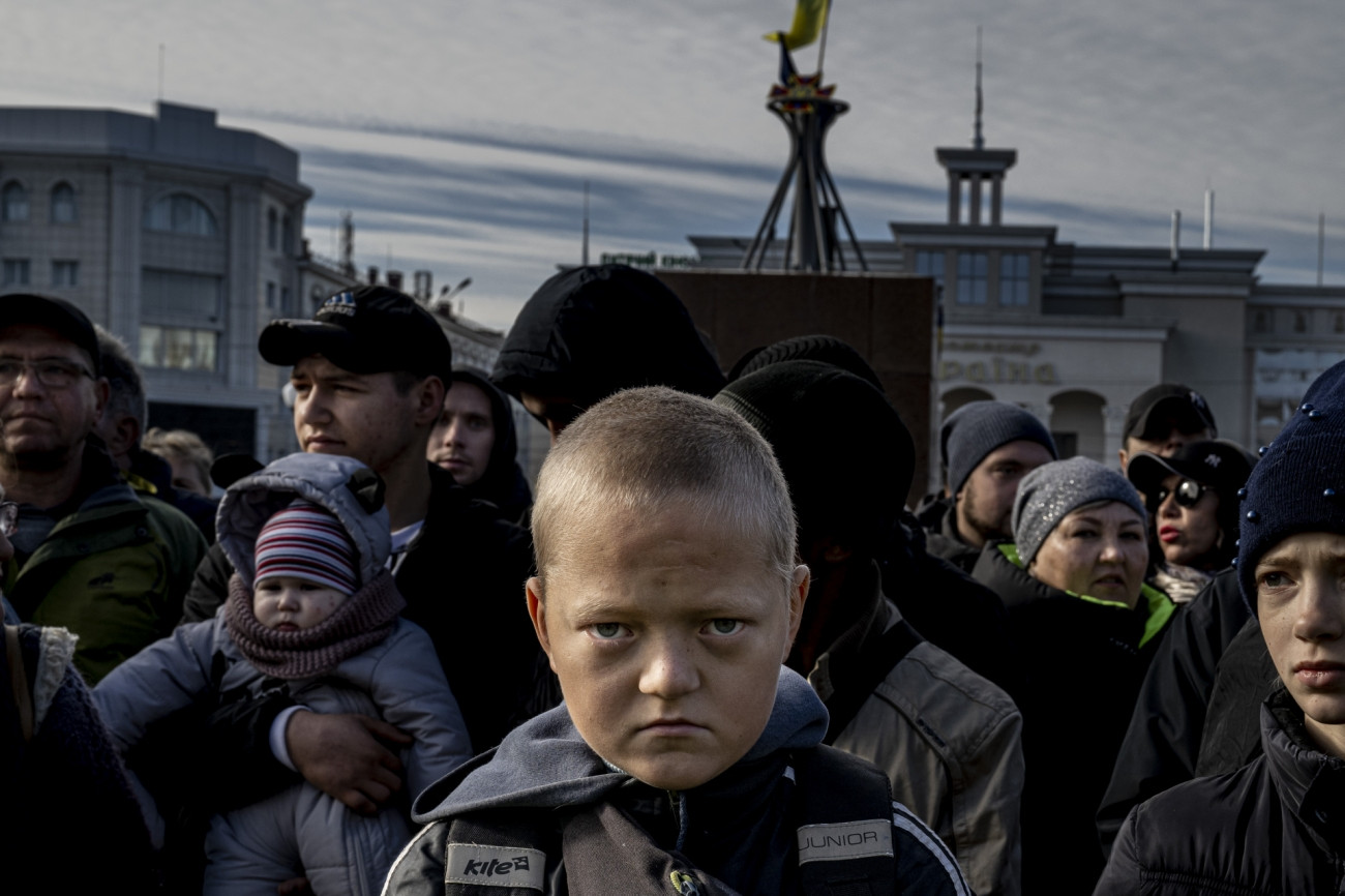 Fot. Andras D. Hajdu, &quot;Kherson boy&quot;, 1. nagroda w kat. Documentary &amp; Photojournalism / Siena International Photo Awards 2023. 