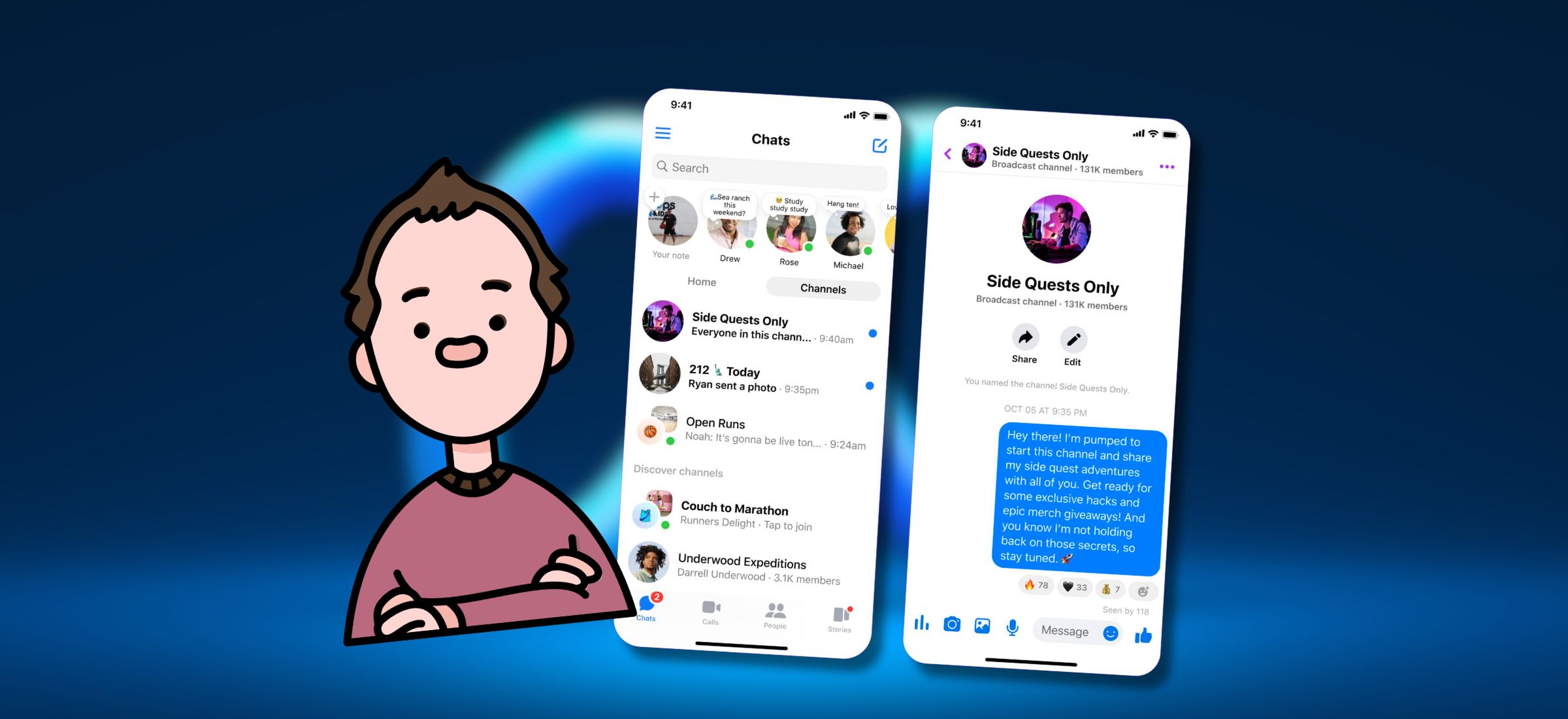 Nowość na Facebooku i Messengerze. Co to są i do czego służą kanały nadawcze?
