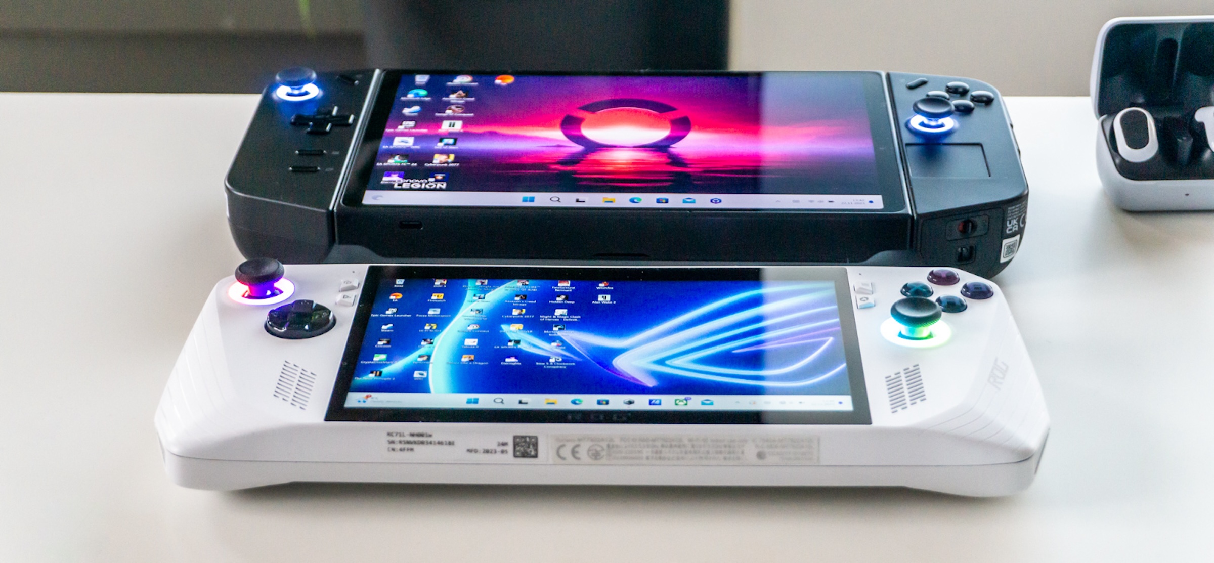 ASUS ROG Ally kontra Lenovo Legion Go