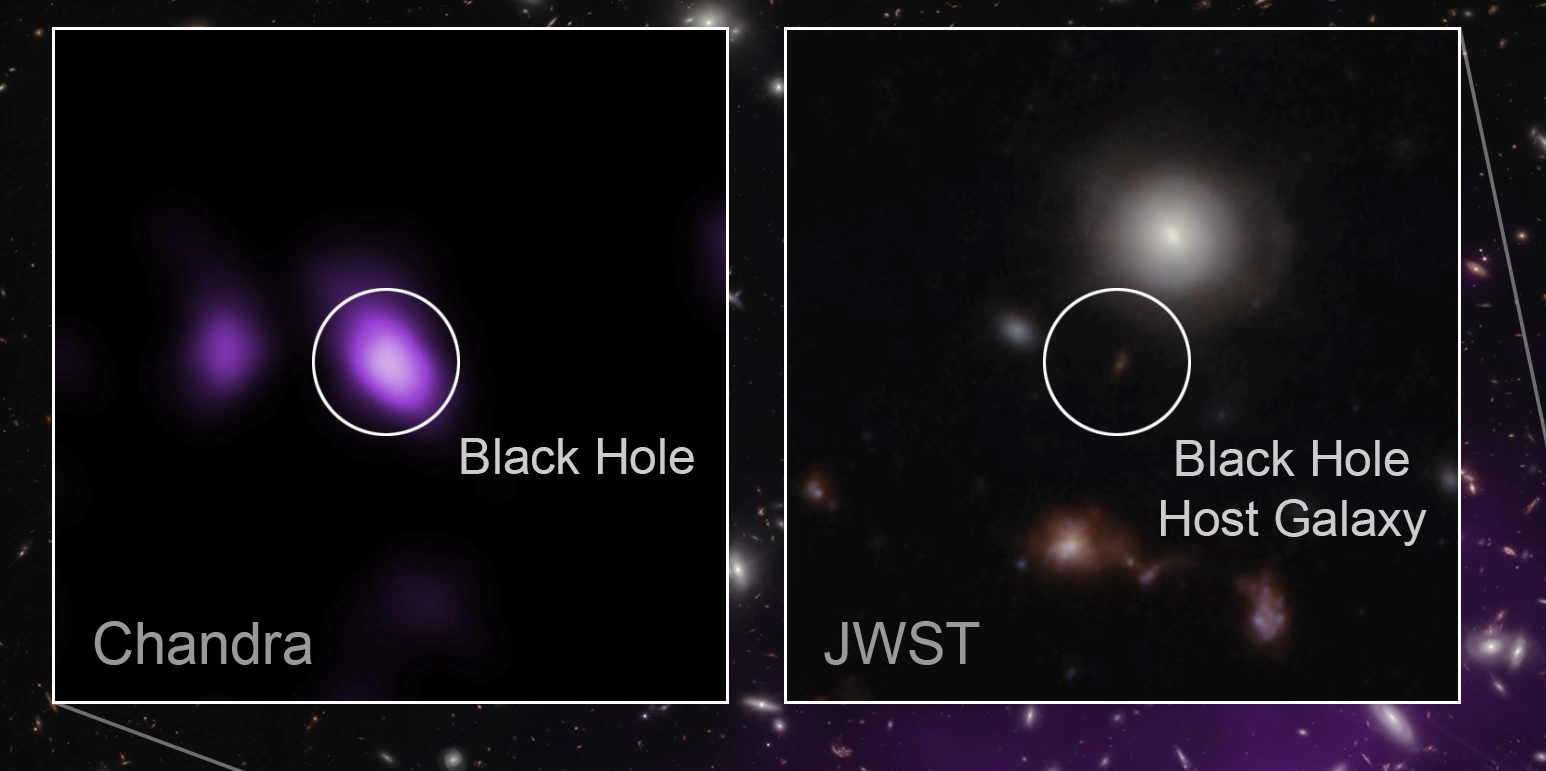 Teleskopy NASA odkryły rekordową czarną dziurę. Jest w niej coś niepokojącego