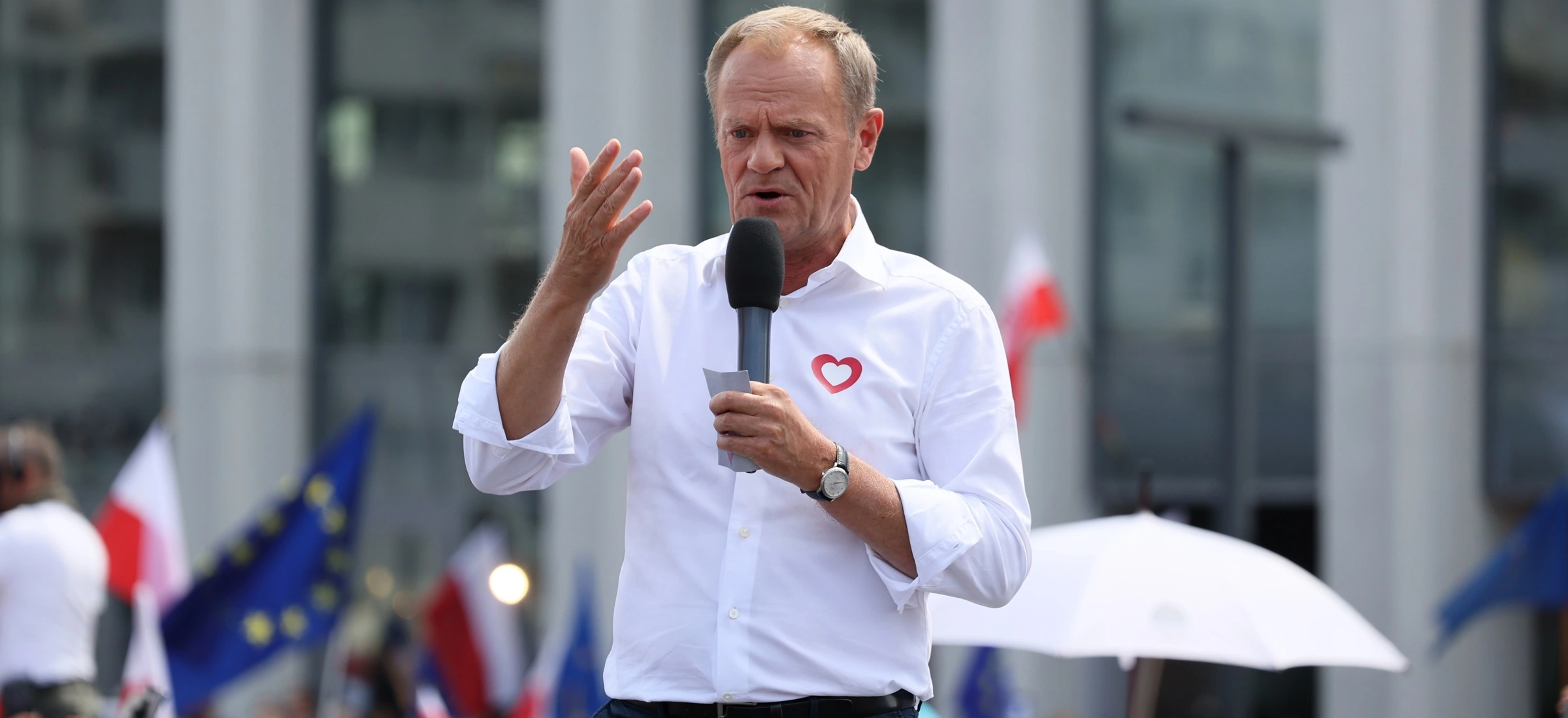 Donald Tusk pokazał całej Polsce swoje hasło. Nie bierz z niego przykładu