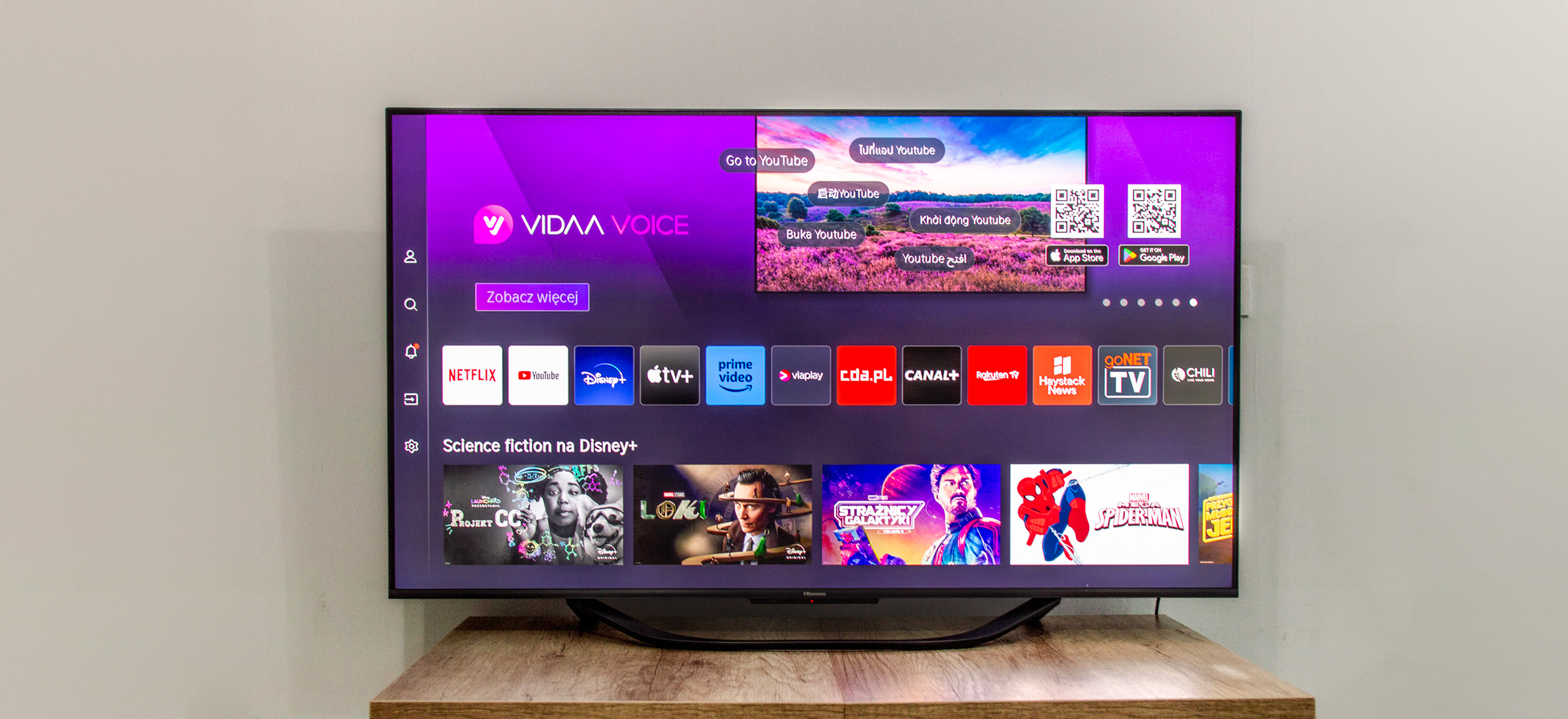 Hisense U7KQ recenzja