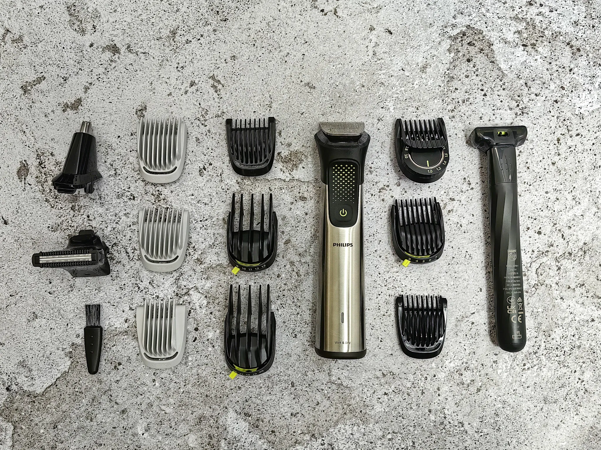 Philips Multigroom 9000 15w1 to kombajn do stylizacji włosów i zarostu