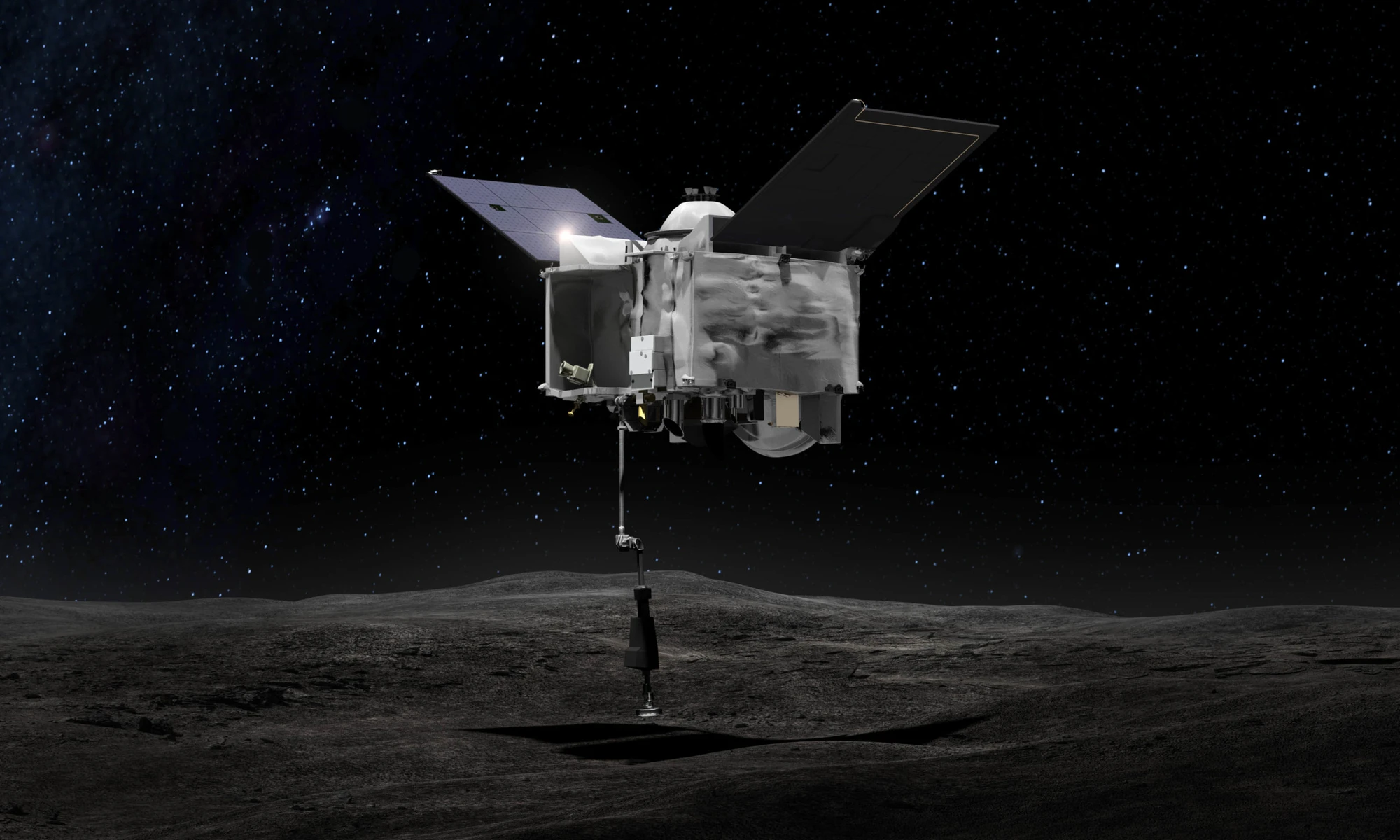 NASA nie może otworzyć pojemnika z próbkami z planetoidy. Co się stało, że męczy się już dwa miesiące?