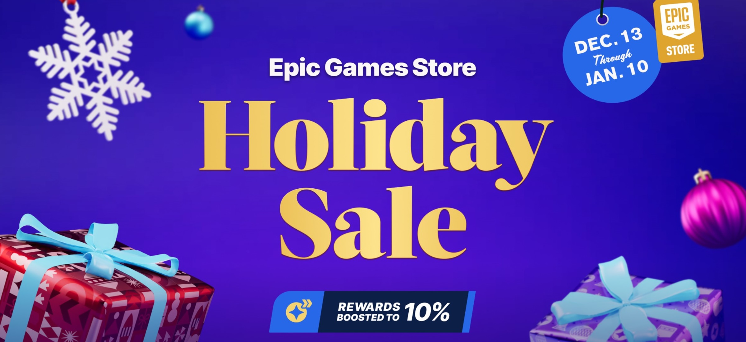 Świąteczna wyprzedaż 2023 już w Epic Games Store. Oto najciekawsze propozycje