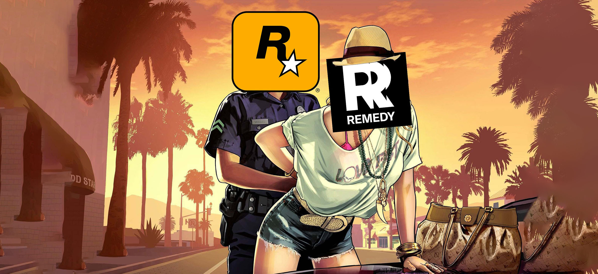 GTA strzela do Alana Wake. Poszło o literę "R"