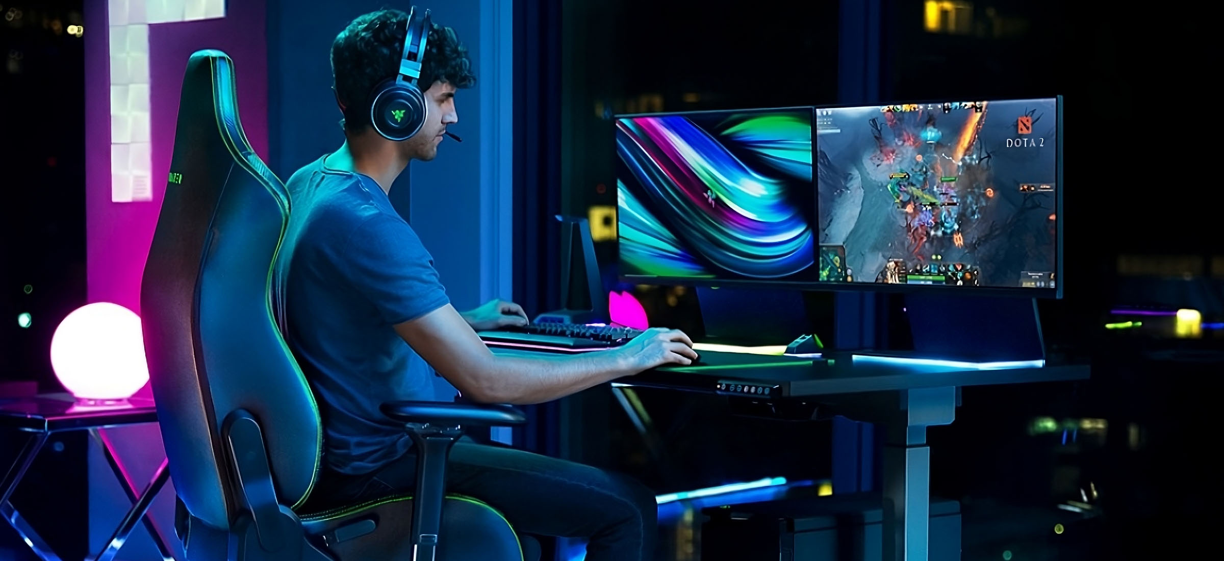 Razer pokazał dziwne nowości. Jedne świecą na tęczowo, inne wibrują